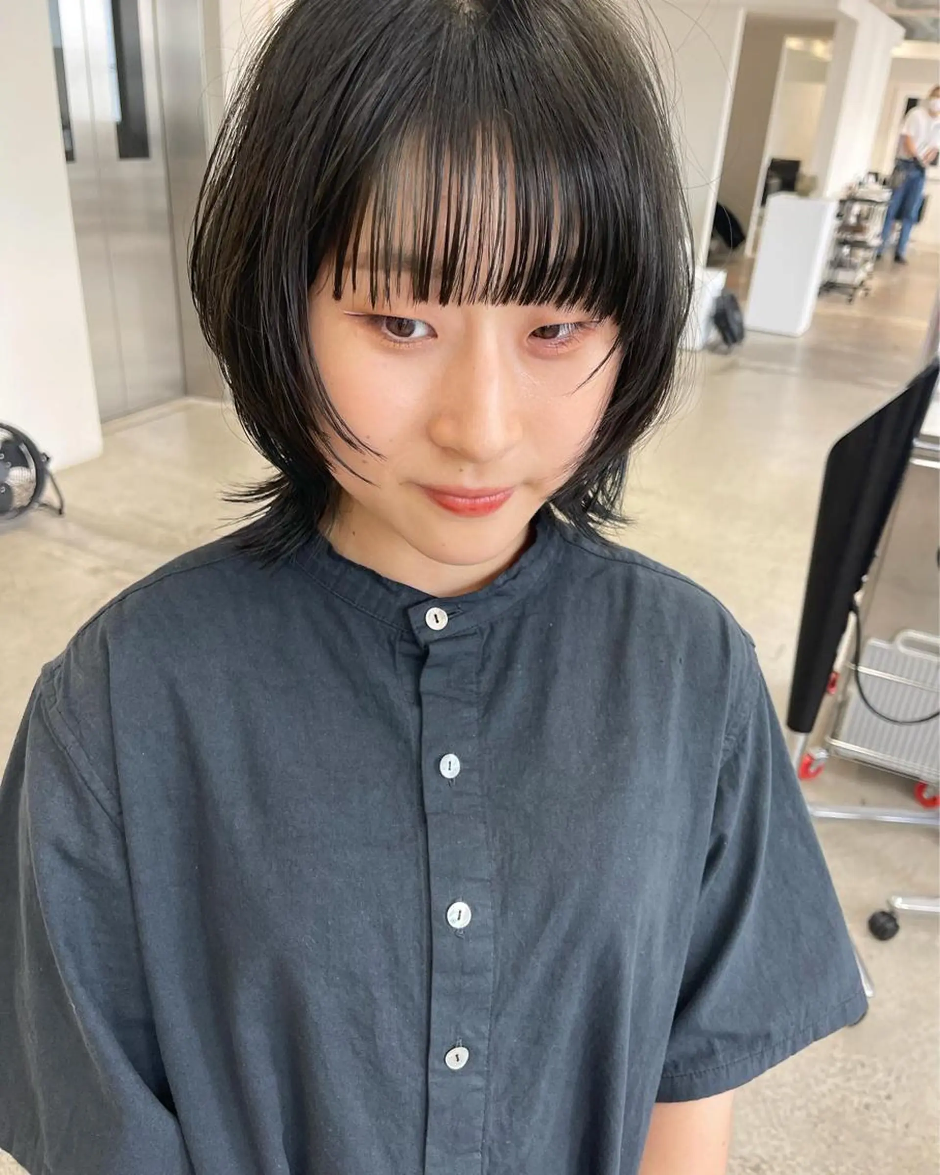 ミディアム oma　袮次金 鈴香のヘアスタイル