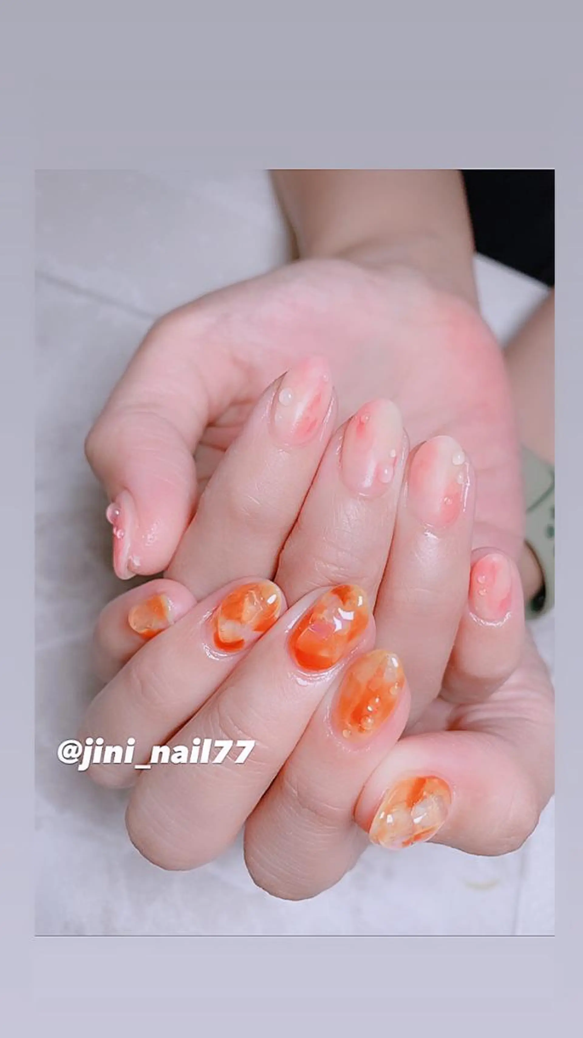 ネイル ハンドネイル JINI NAIL所属・ジニ ネイルのネイルデザイン