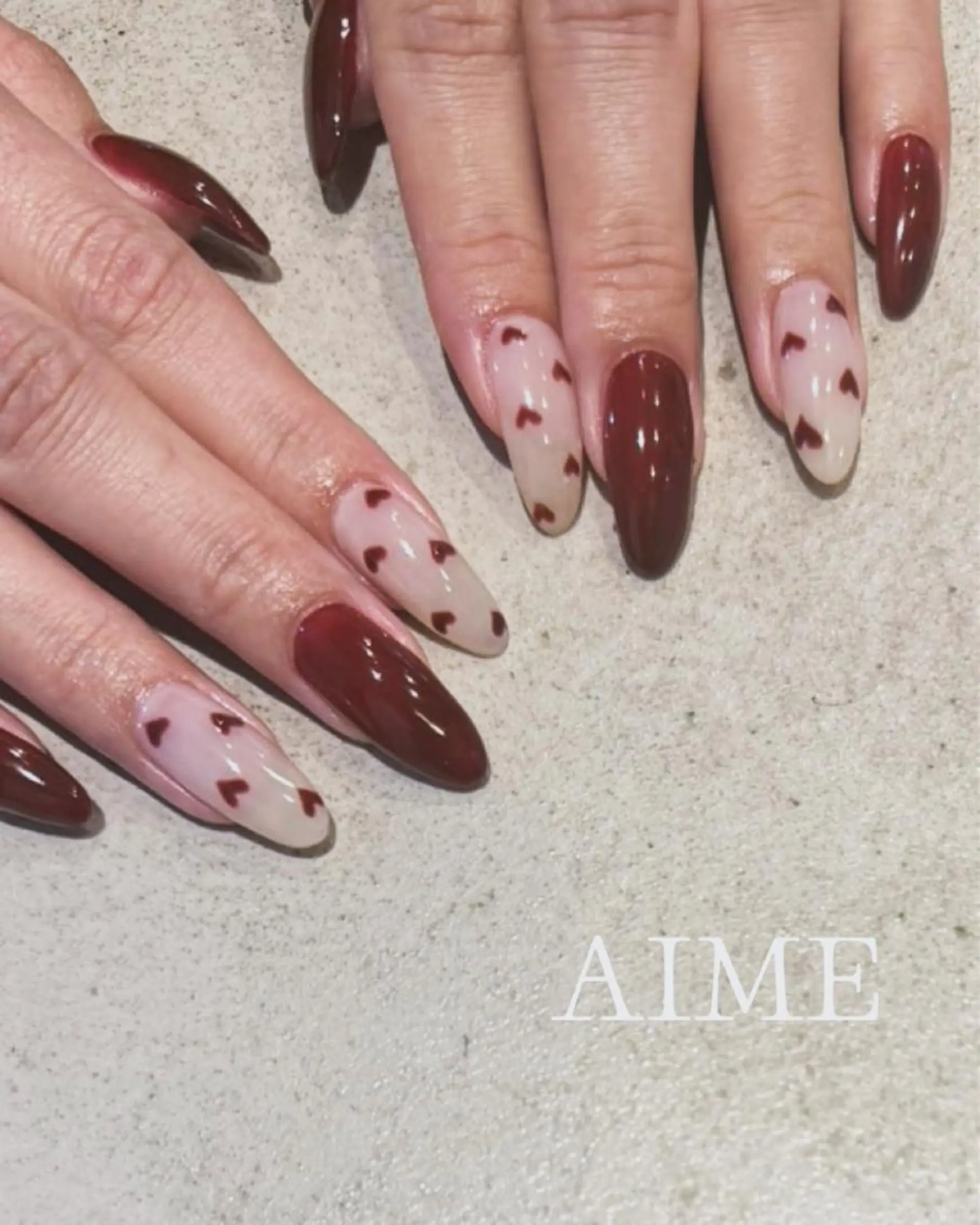 ネイル ハンドネイル AIME （momo）のネイルデザイン