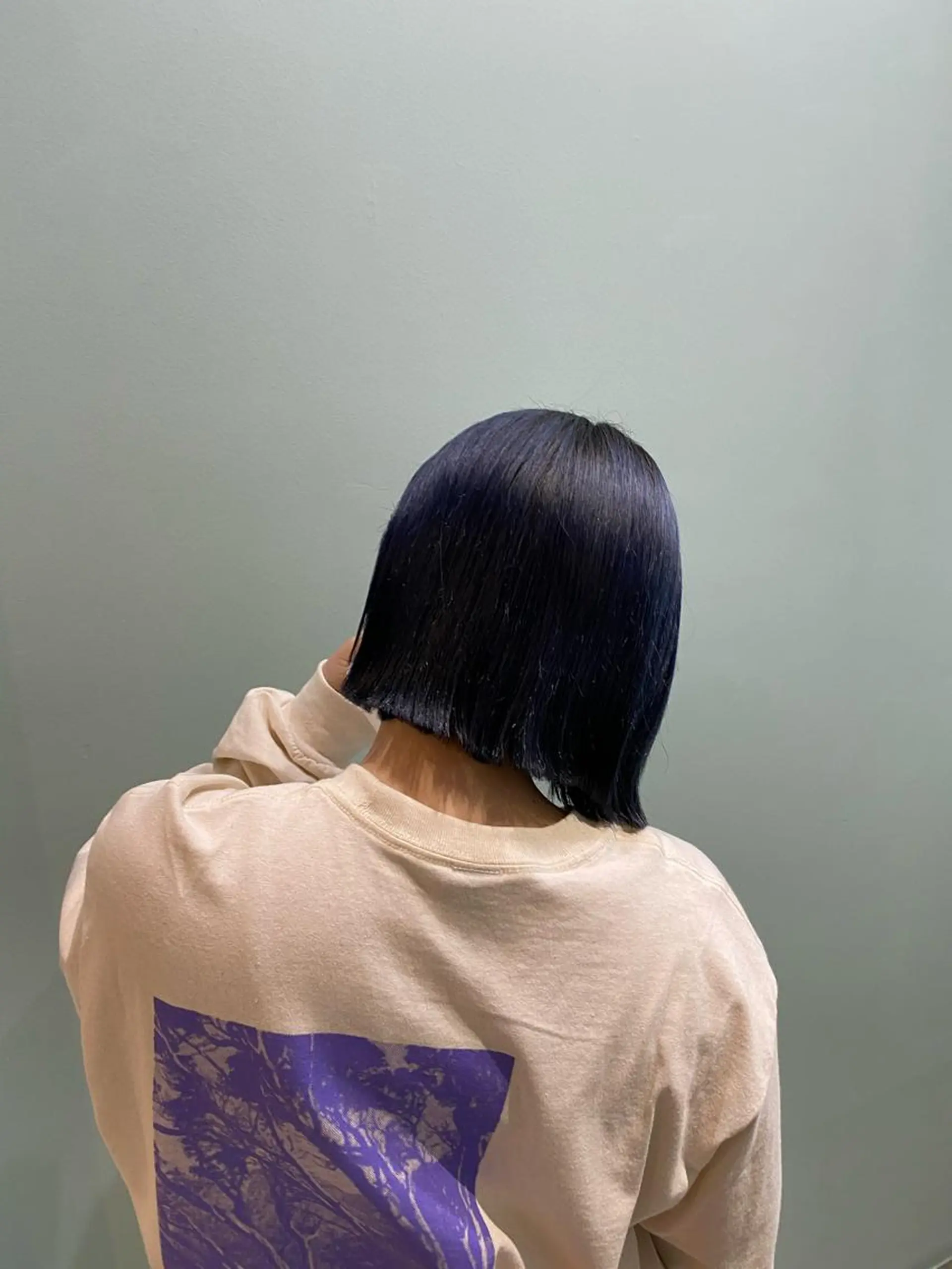 ショート カラー 美髪ストレート 川本雄己のヘアスタイル