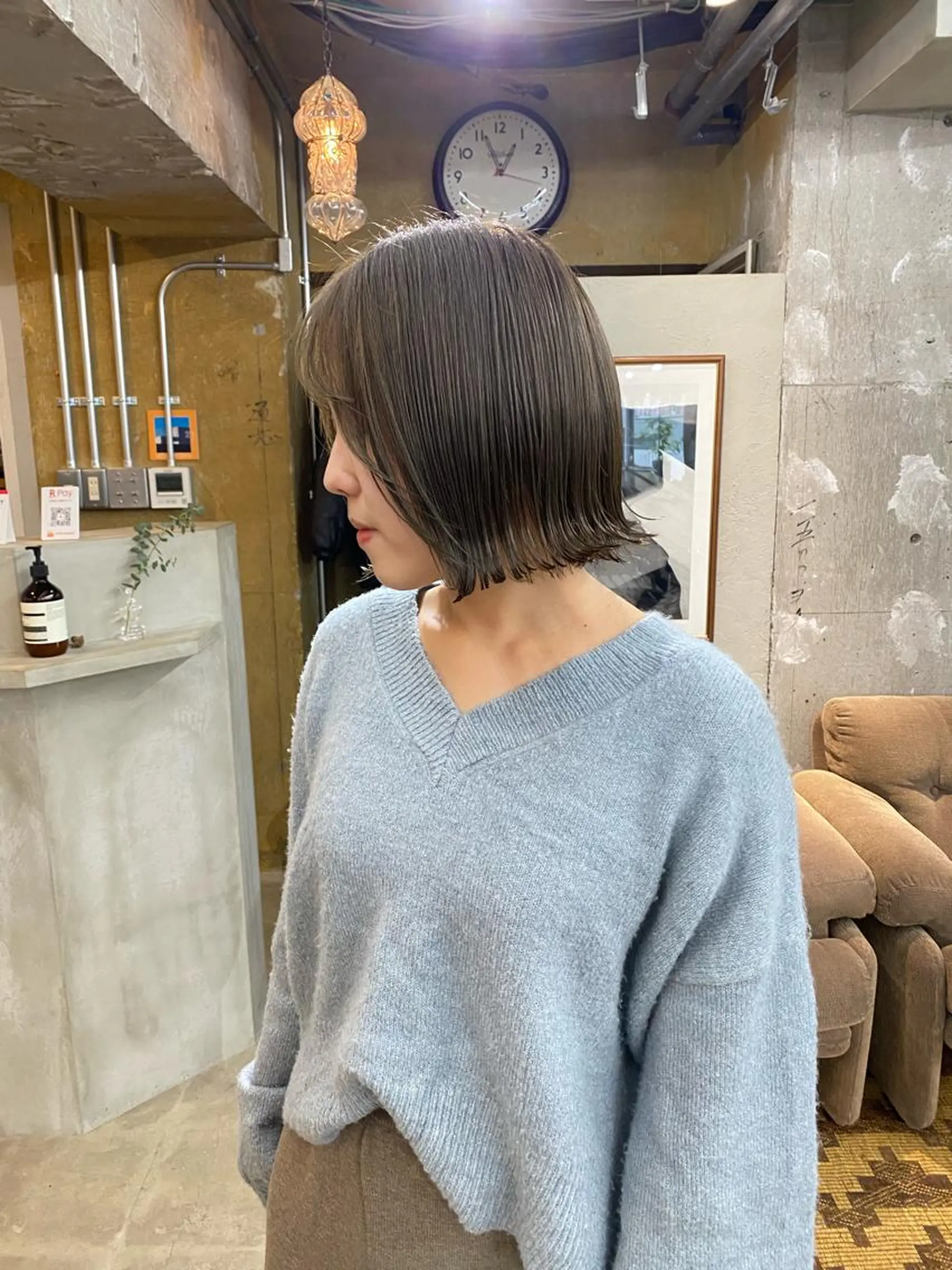 ショート 外ハネヘア カット ヘアカラー GATTACA所属・KEI gattacaのヘアスタイル