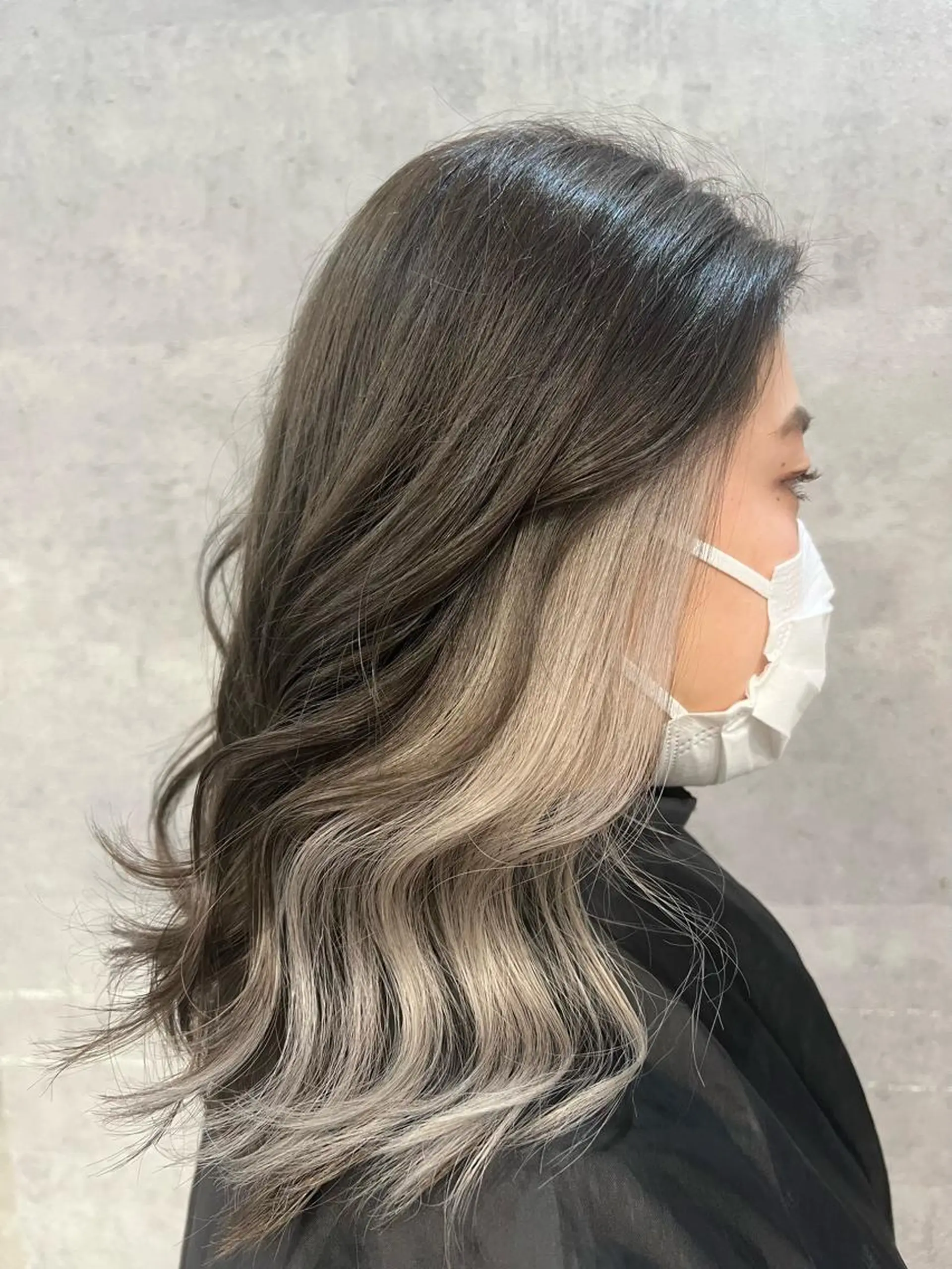 カラー カット ヘアカラー 難波/ハイトーン 🦋AOI🦋のヘアスタイル