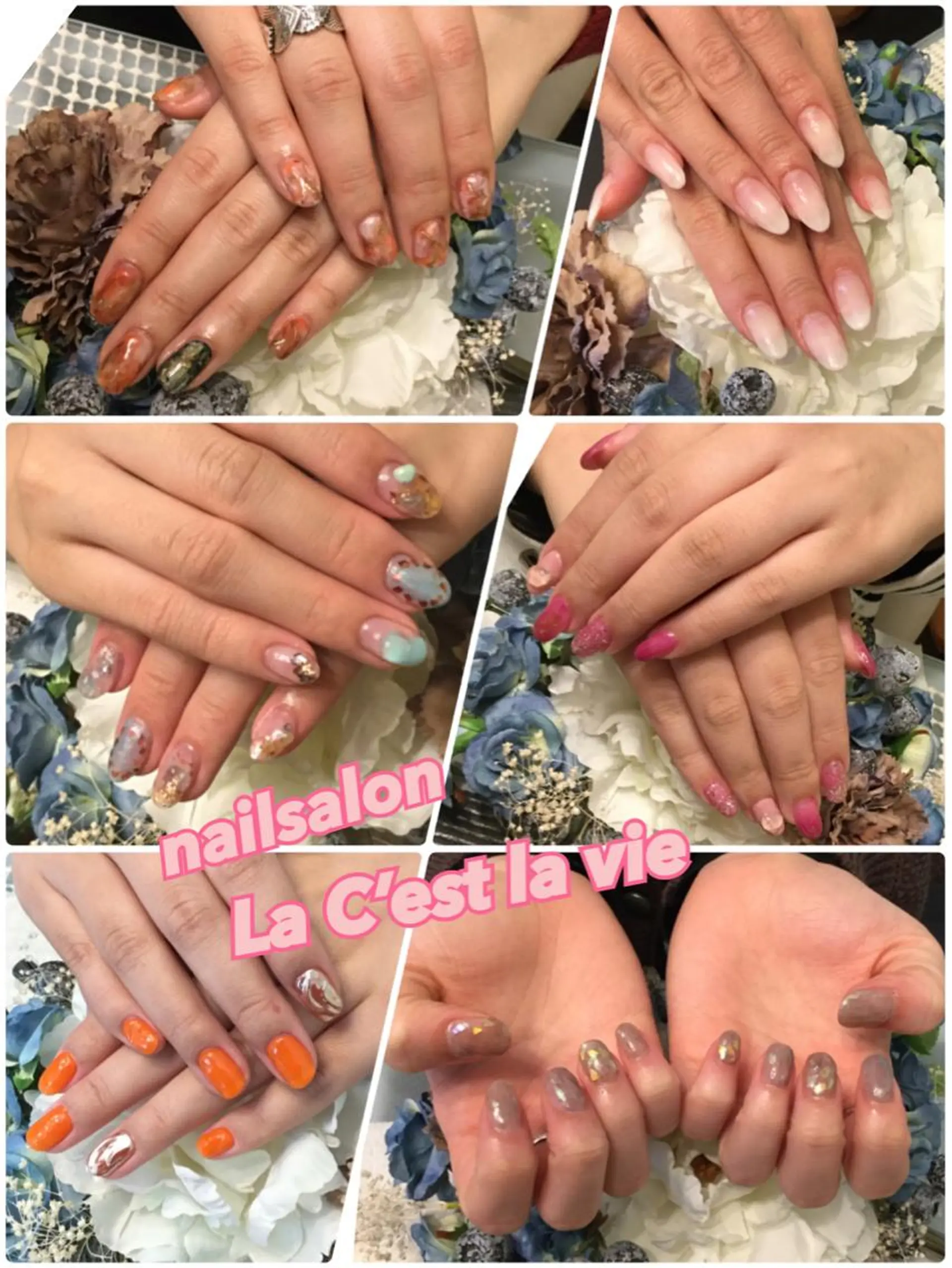 ネイル nailsalon ラセラヴィのネイルデザイン