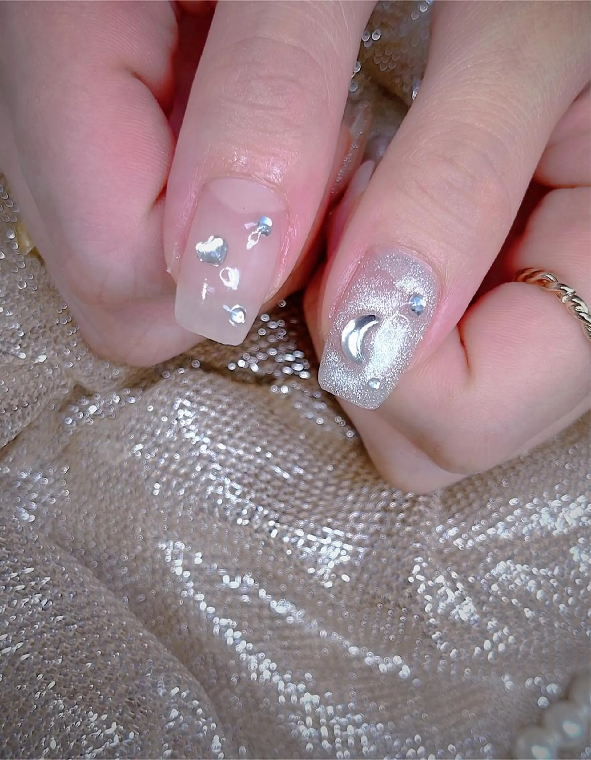 ミディアム 韓国風ヘア めぐみのネイルサロン 惠のネイルデザイン