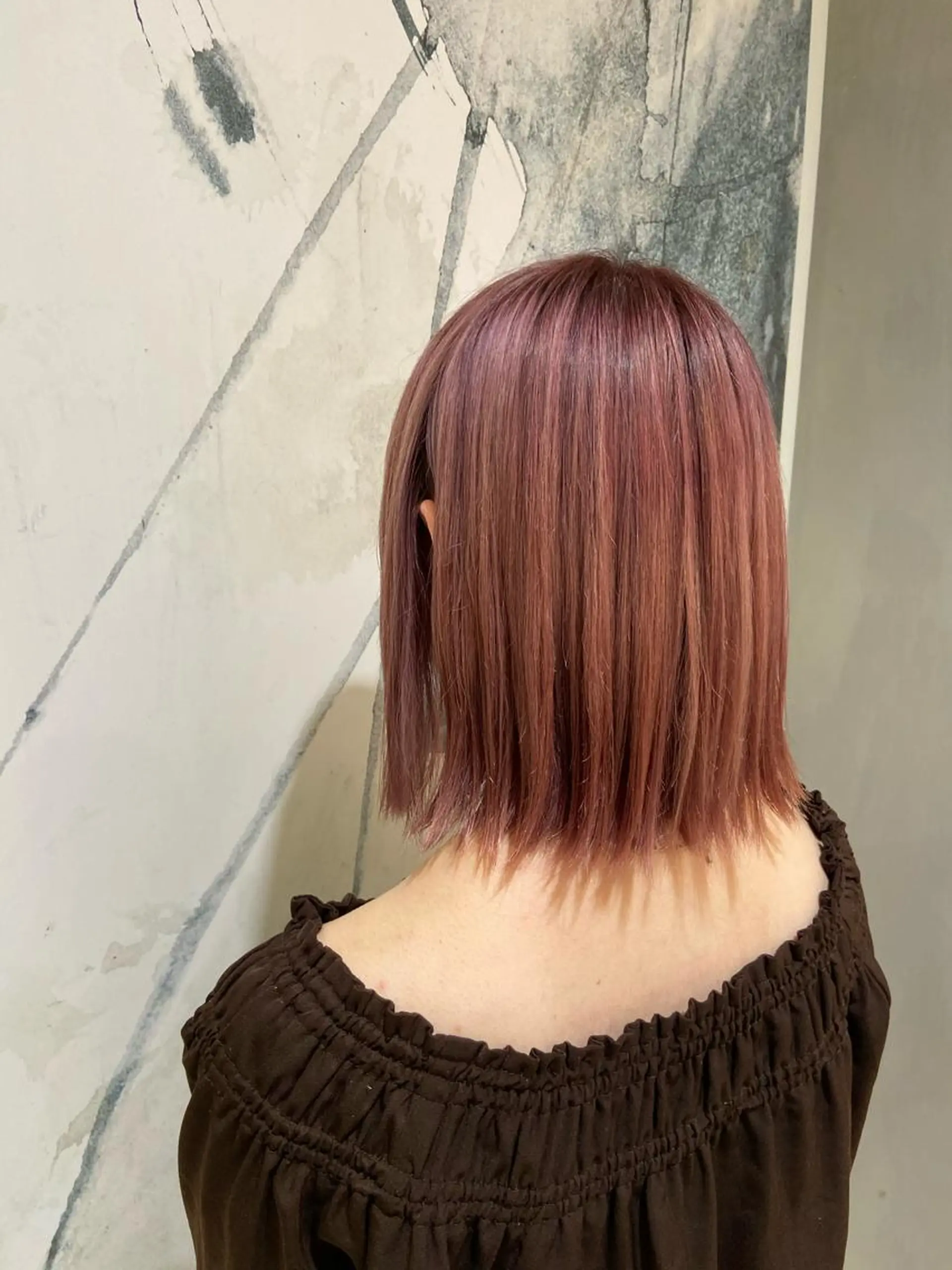 ミディアム カラー カジュアルを女っぽく 𝗮𝘆𝗮𝗰𝗼のヘアスタイル