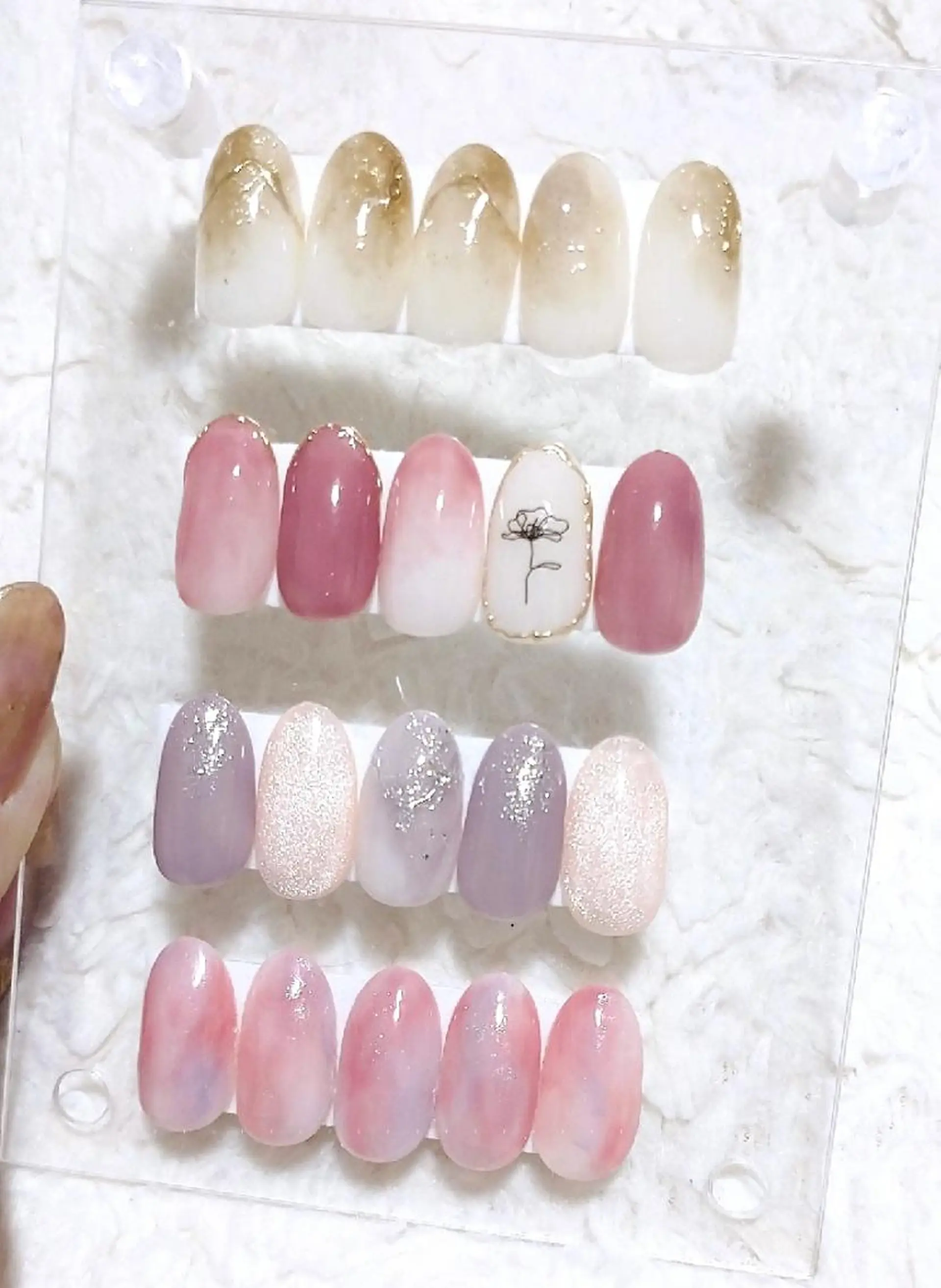 ネイル ハンドネイル 會田 瑠衣のネイルデザイン