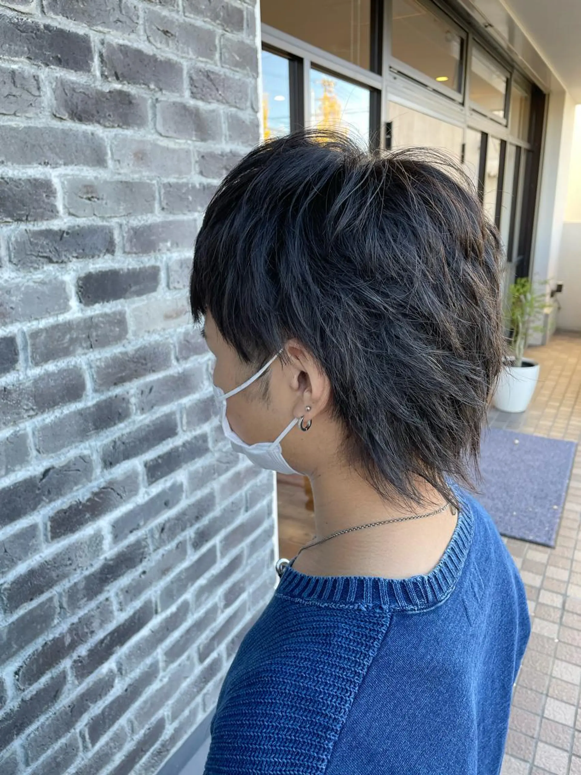 ショート メンズ メンズウルフカット ウルフカット RAPTURE 宝地店のヘアスタイル