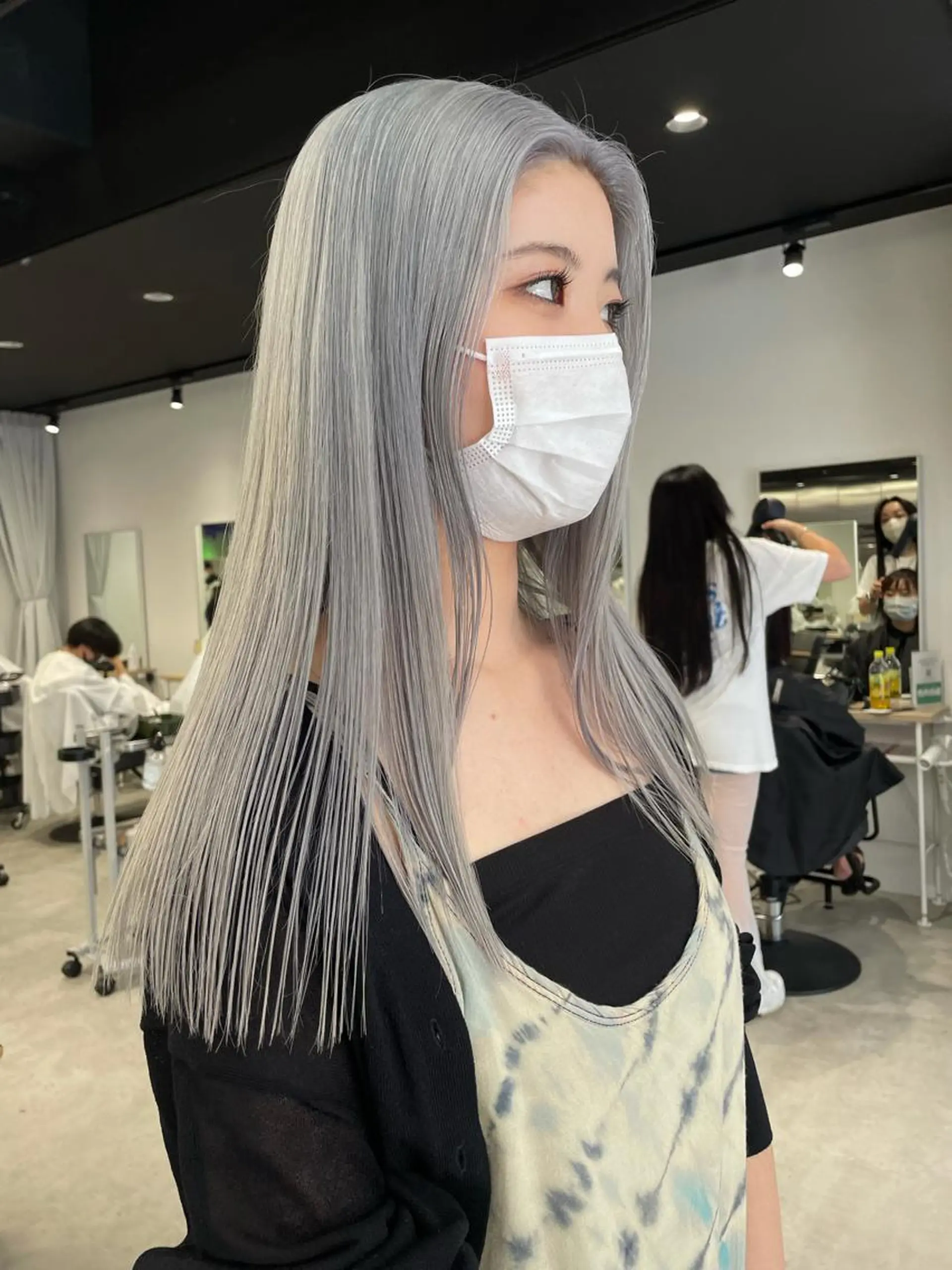 ロング カラー モモ 🍑のマツエク・マツパデザイン