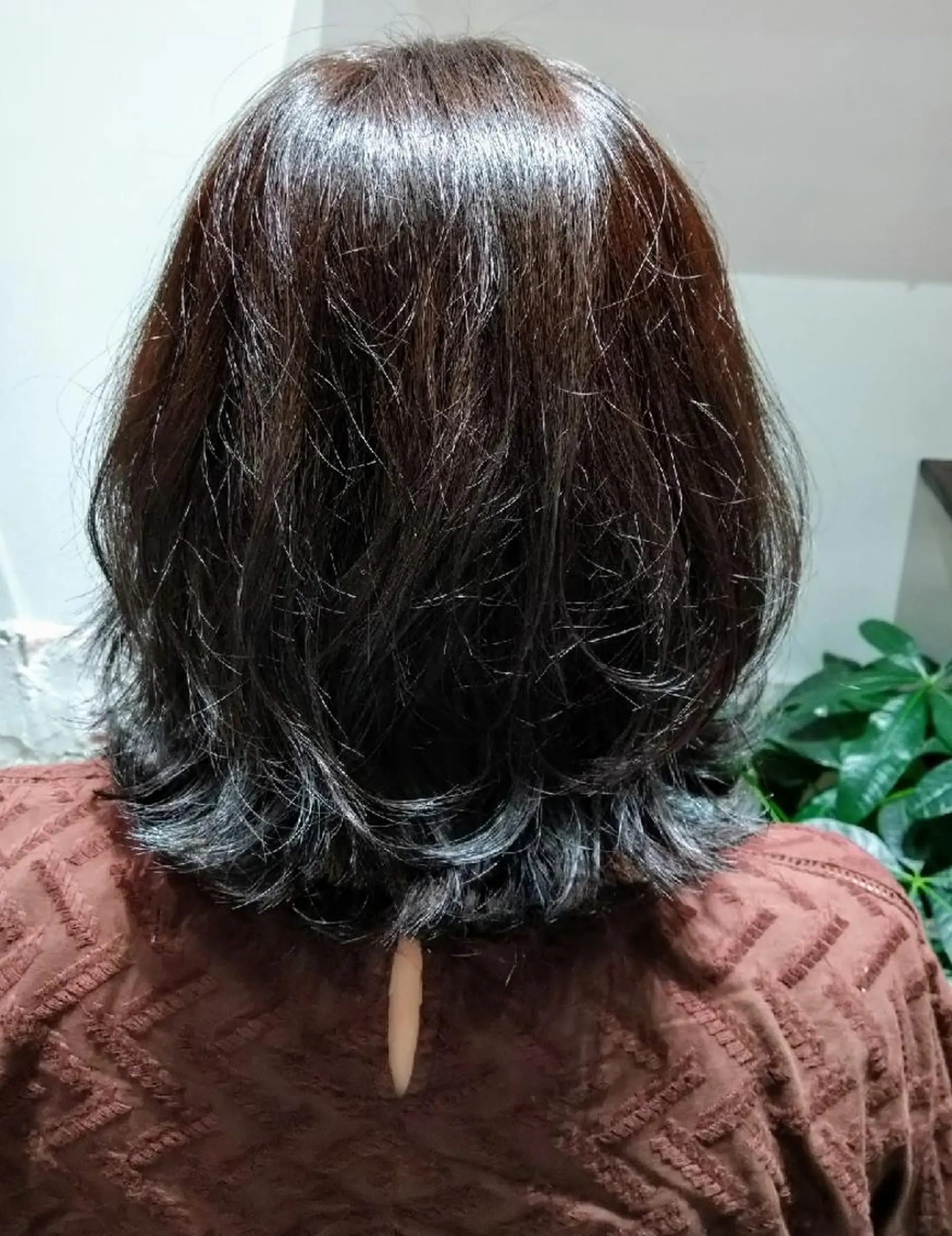 ミディアム カラー 狩野 歩のヘアスタイル