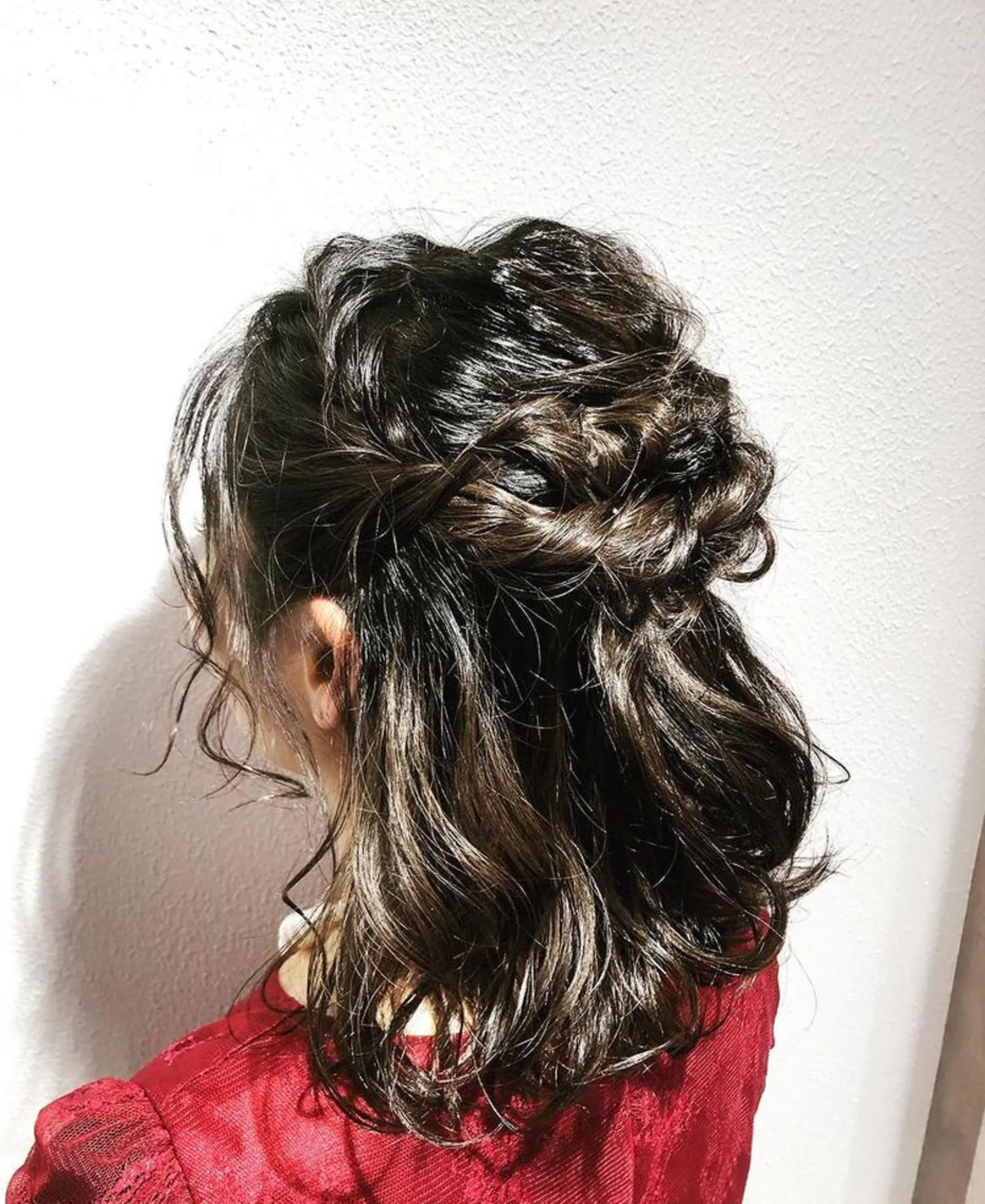 セミロング ヘアカラー Selene 難波店 店長SHINTANIのヘアスタイル