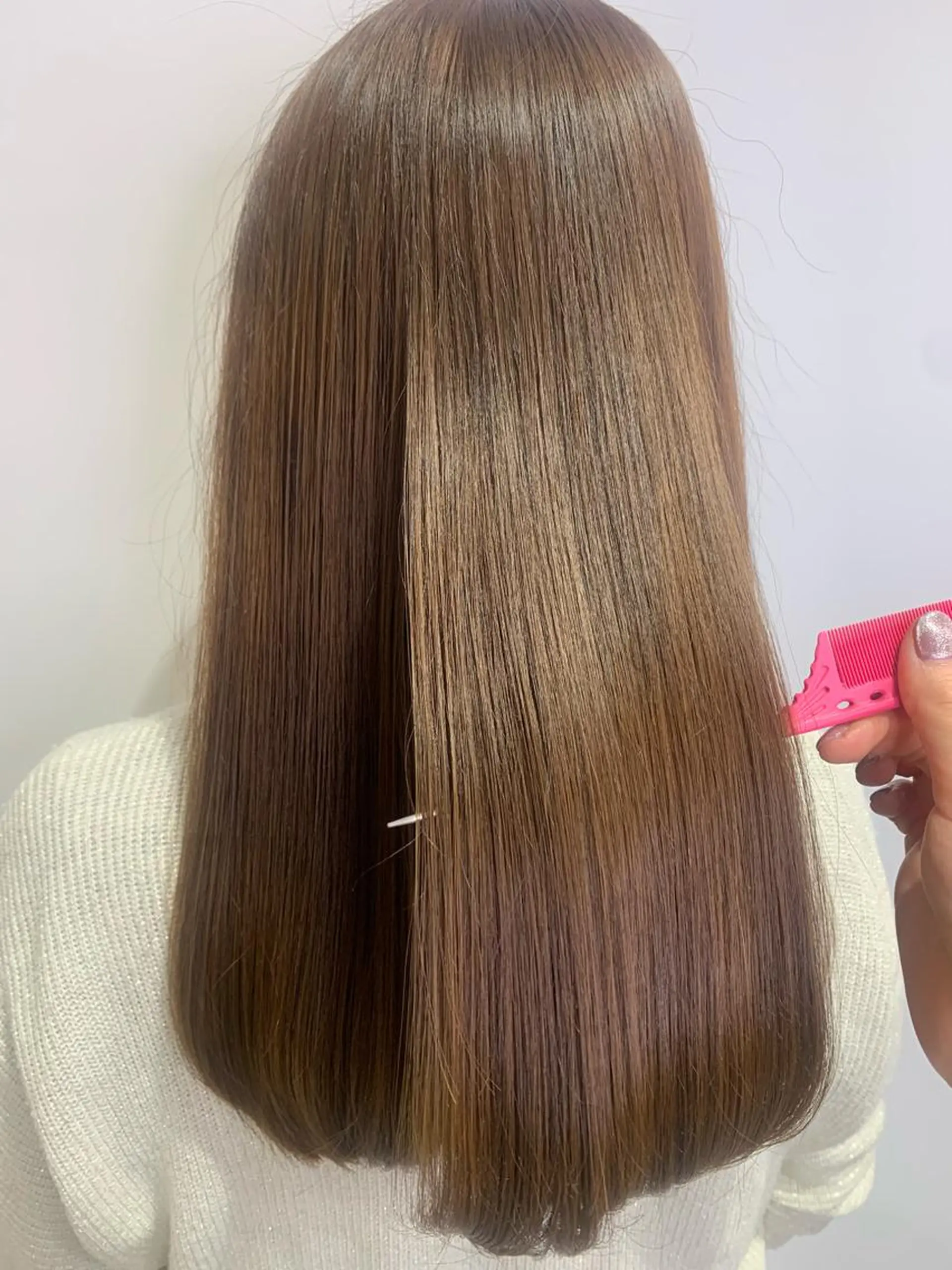 ロング カラー パーマ 近藤千翔🩵 髪質改善Periodのエステ・リラクイメージ