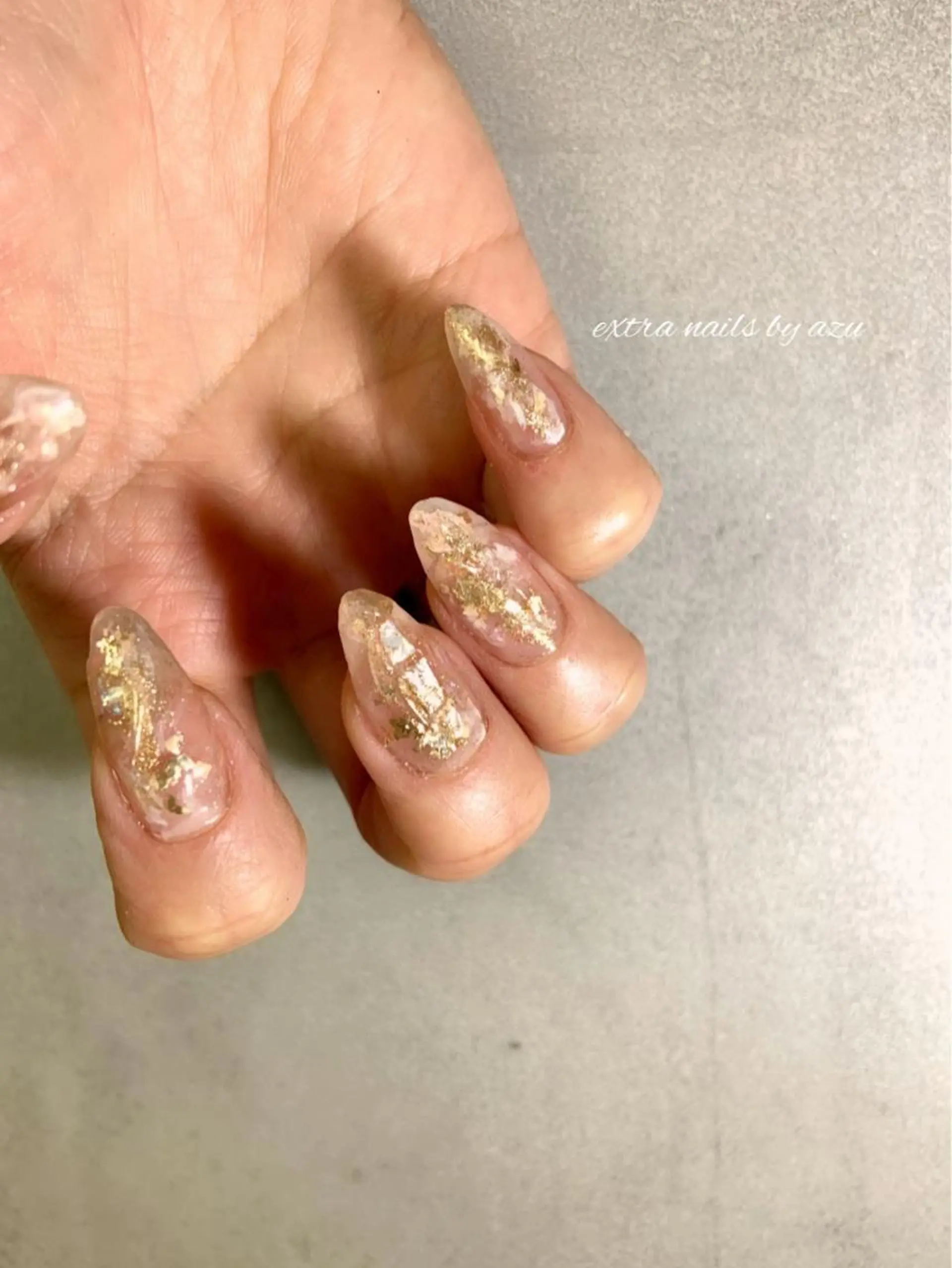 ネイル ニュアンスネイル ハンドネイル extranails ／lemellaのネイルデザイン