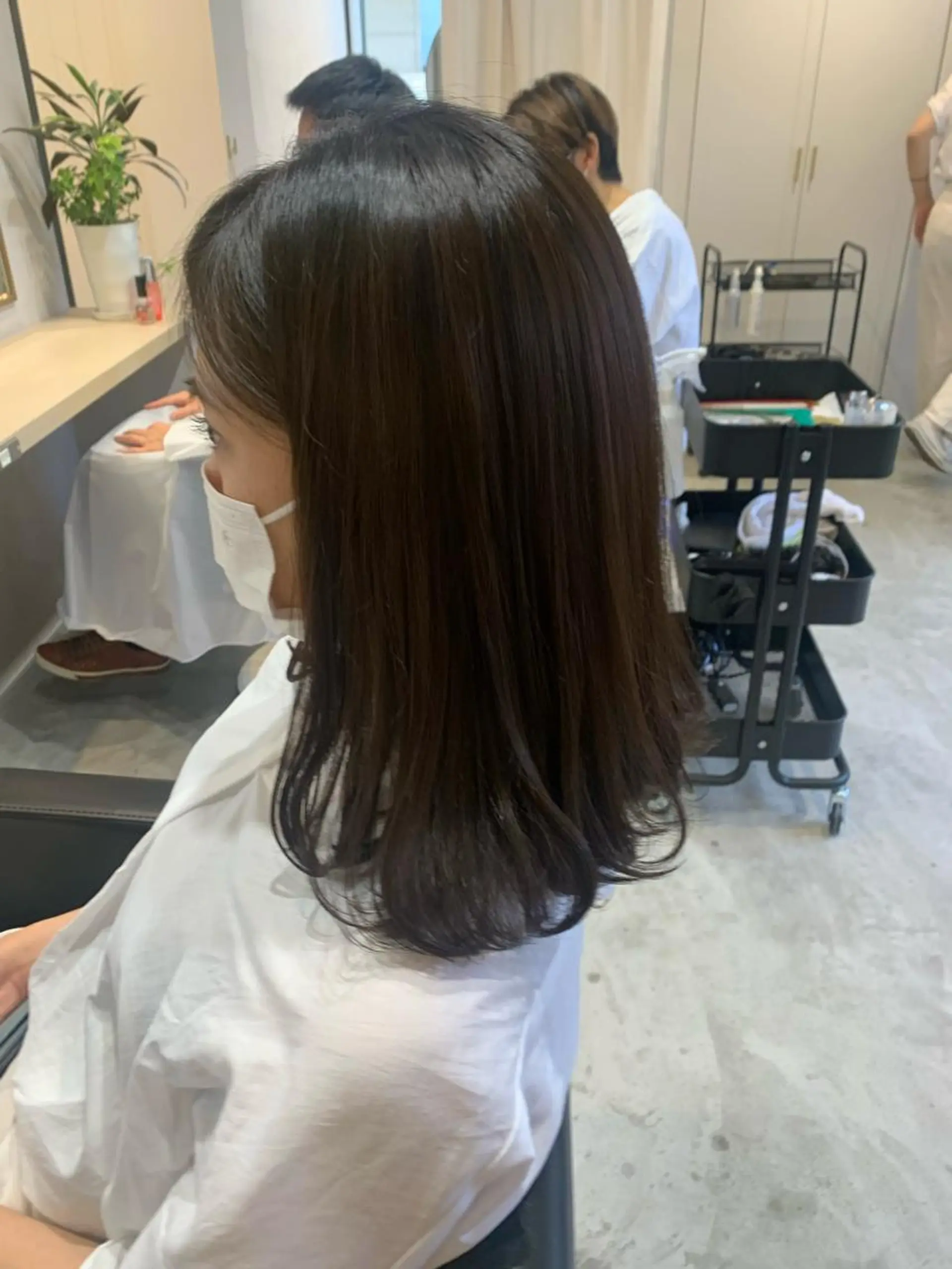 ミディアム 上原 みちるのヘアスタイル