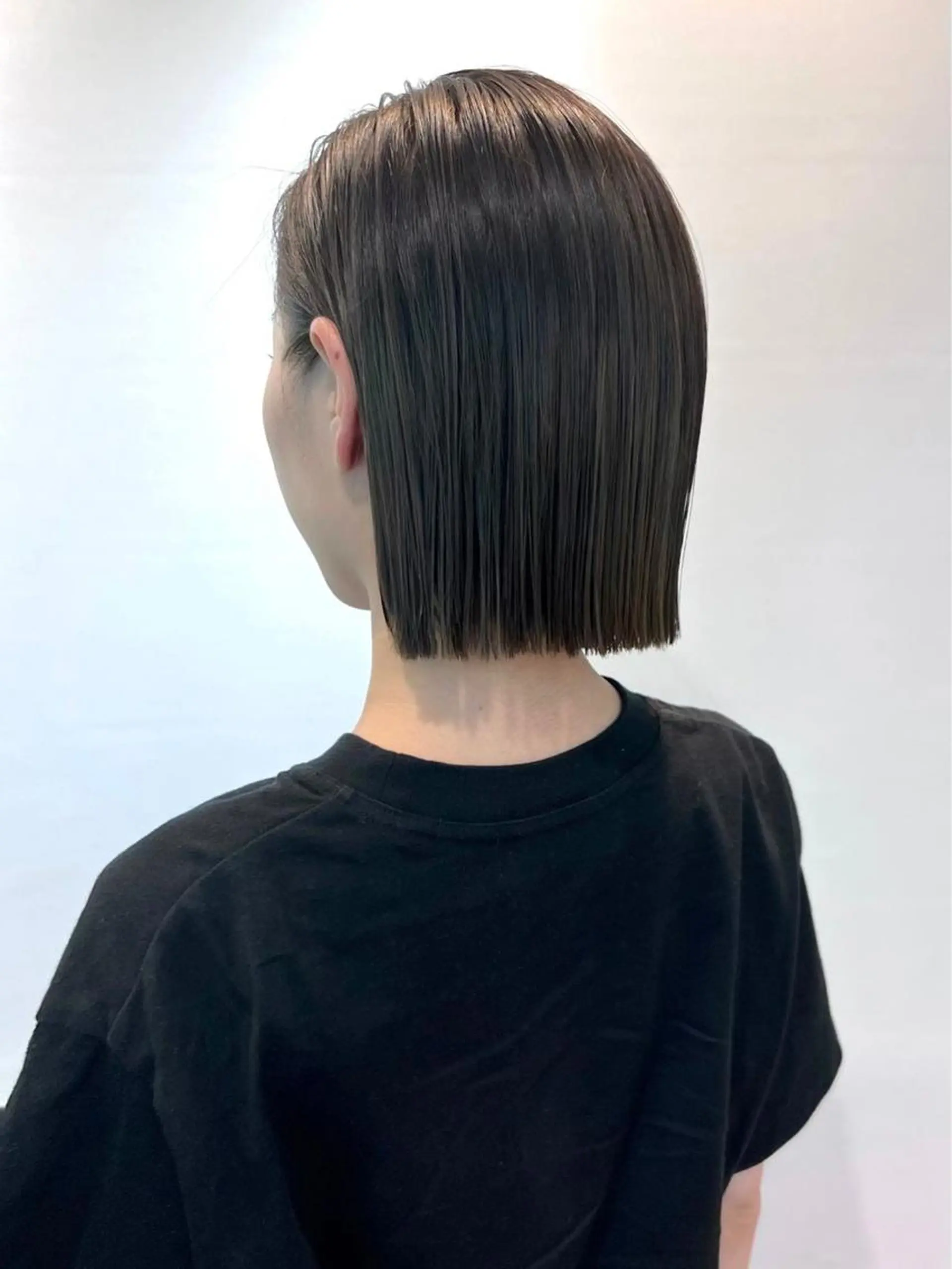 ショート 切りっぱなしボブ ボブ 髪質改善サロンR'EEL 銀座【リール】所属・🎀ボブ/レイヤー /銀座/Emaのヘアスタイル