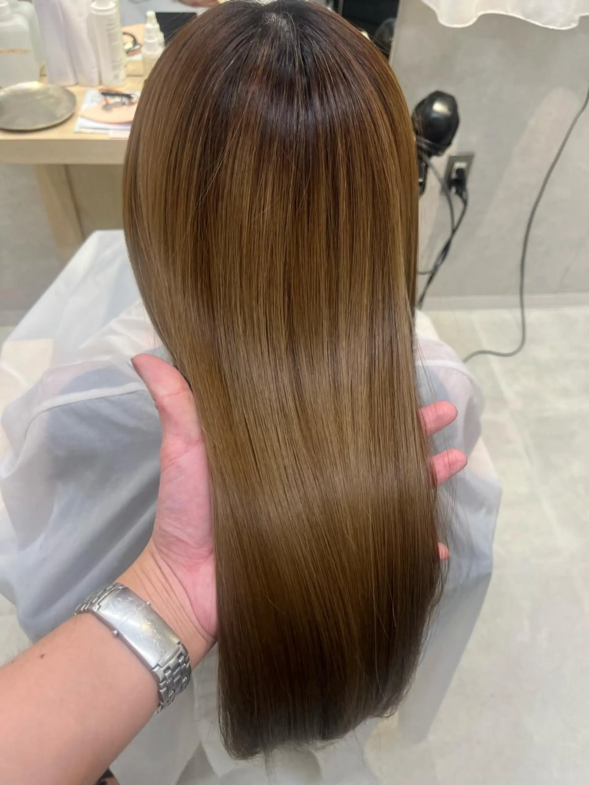 ロング トリートメント 天野 涼のヘアスタイル