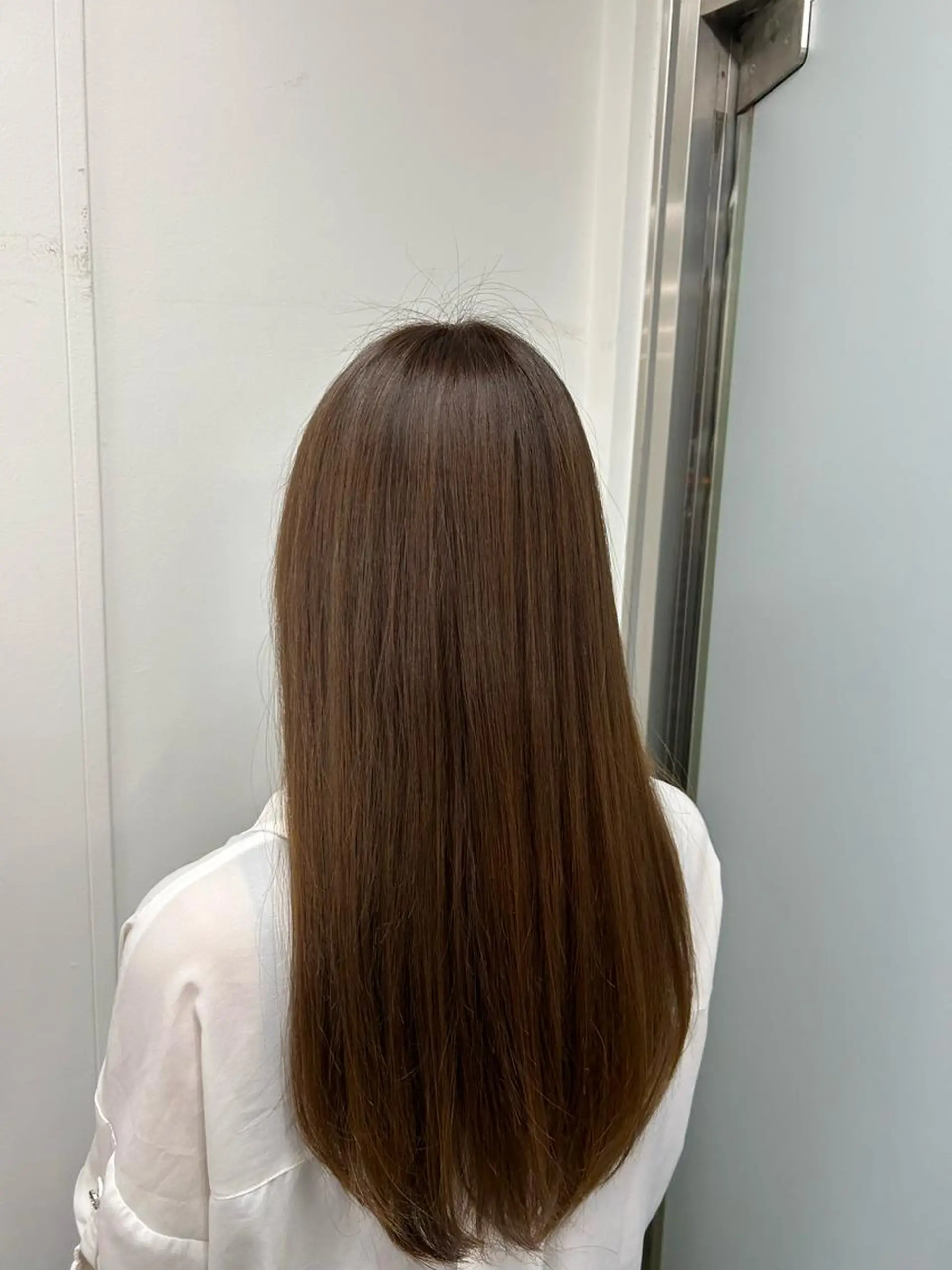 ロング カラー ヘアカラー トリートメント uka 田中 樹のヘアスタイル