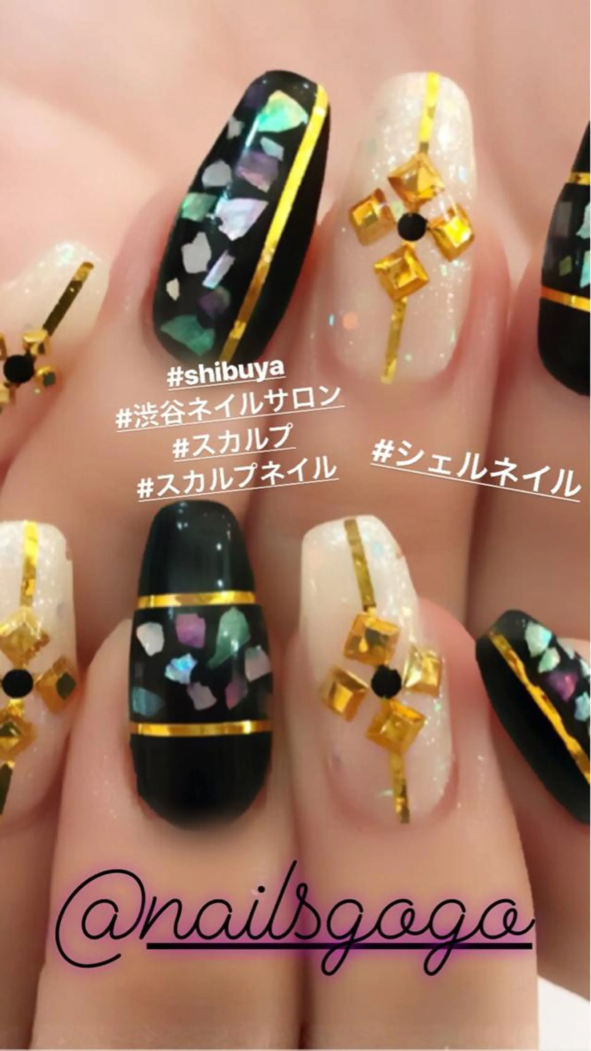 セミロング カラー メンズ キッズ ネイル アートネイル フットネイル ジェルネイル 持ち込み スカルプネイル NAILSGOGO shibuyaのネイルデザイン