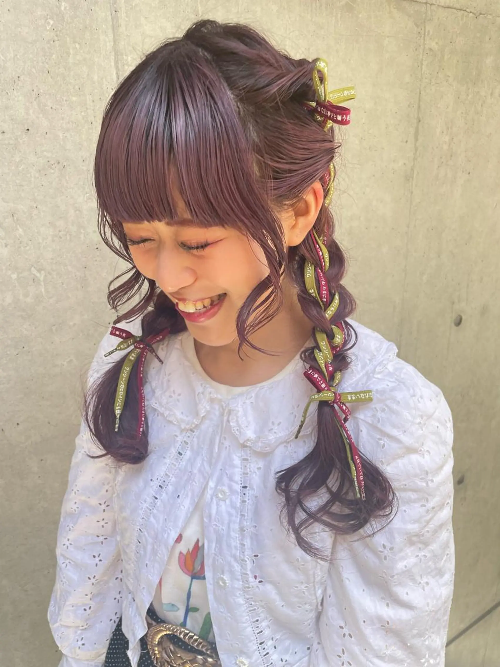 ロング カラー ヘアアレンジ ヘアセット 髪質改善/縮毛/新宿 🫧SUZUKA🫧のヘアスタイル