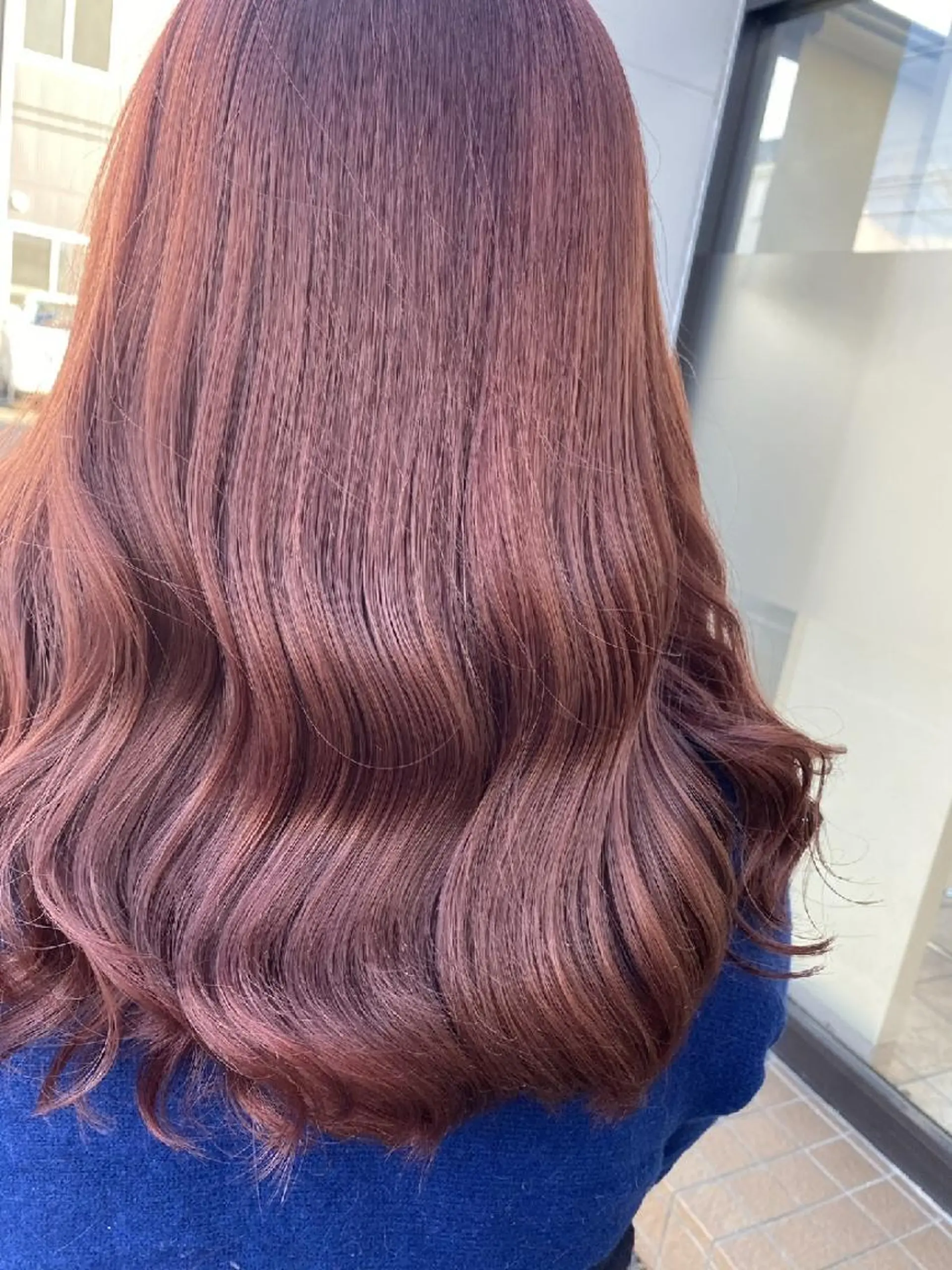 セミロング カット トリートメント BENI 仙台柳生店のヘアスタイル