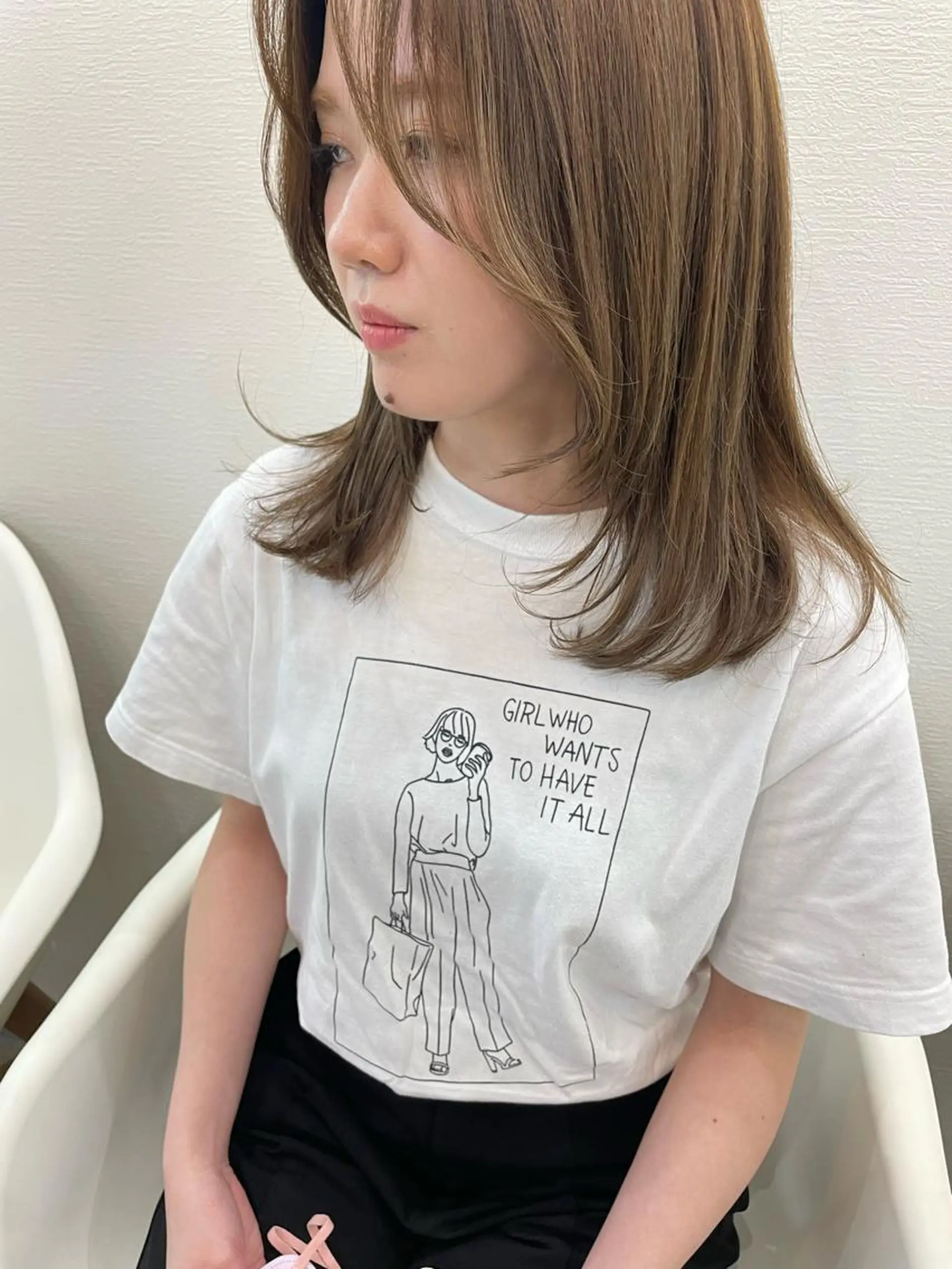 ミディアム カラー 🔶SUNC ツヅキチアキ🔶のヘアスタイル