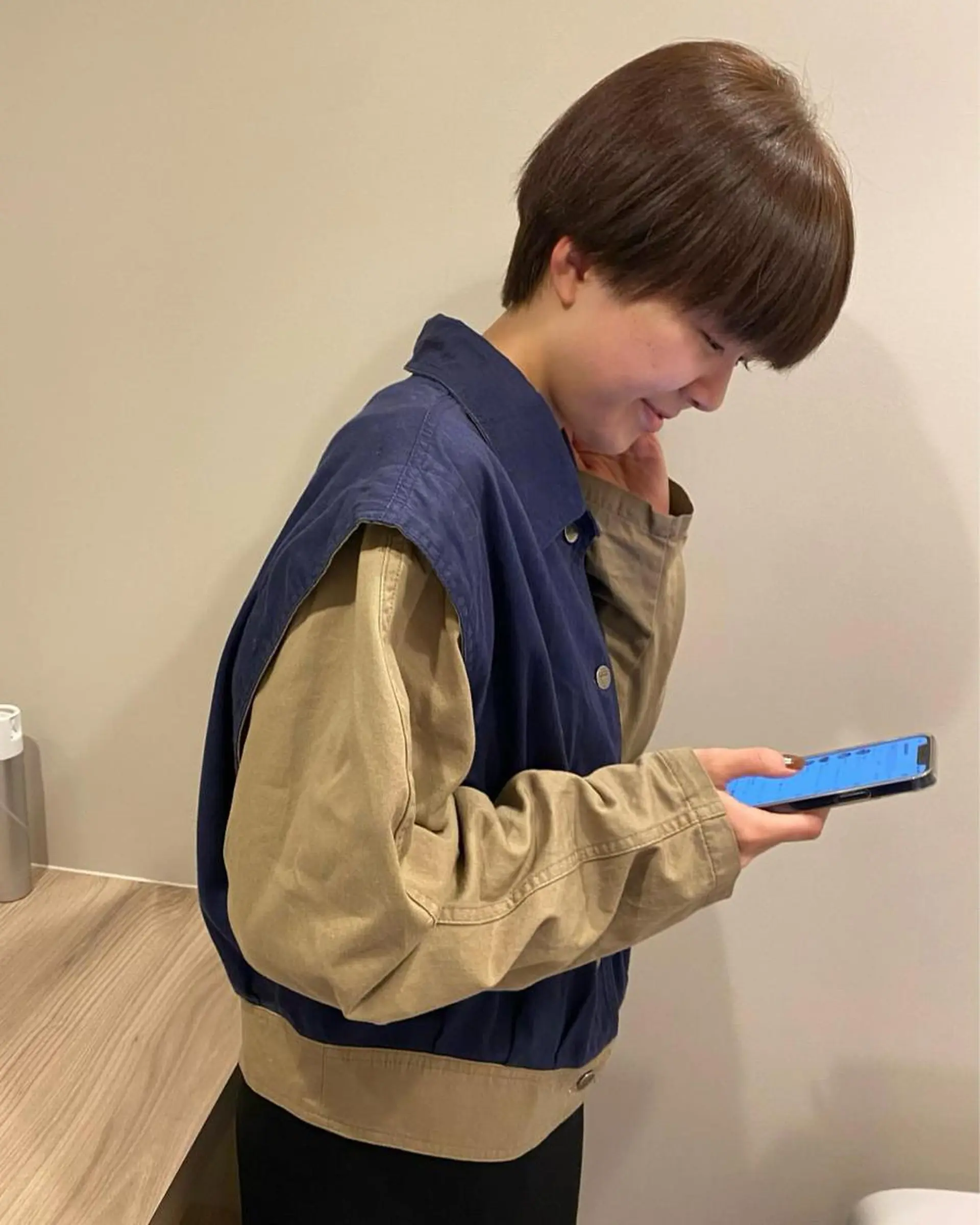 ショート カラー 藤田晃志/メンズ専門 パーマ特化💈のヘアスタイル