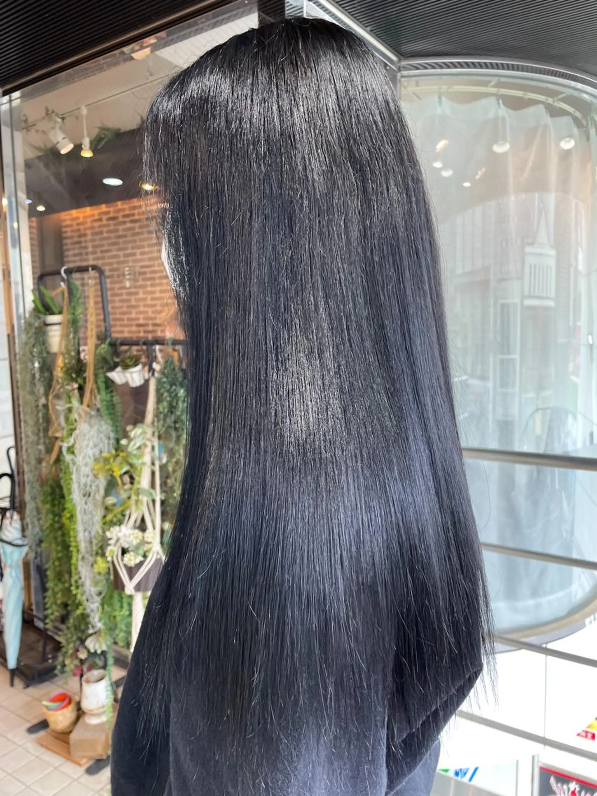 ロング カラー 黒髪 髪質改善 トリートメント メンズ/艶髪/カラー サクラ🌸のヘアスタイル