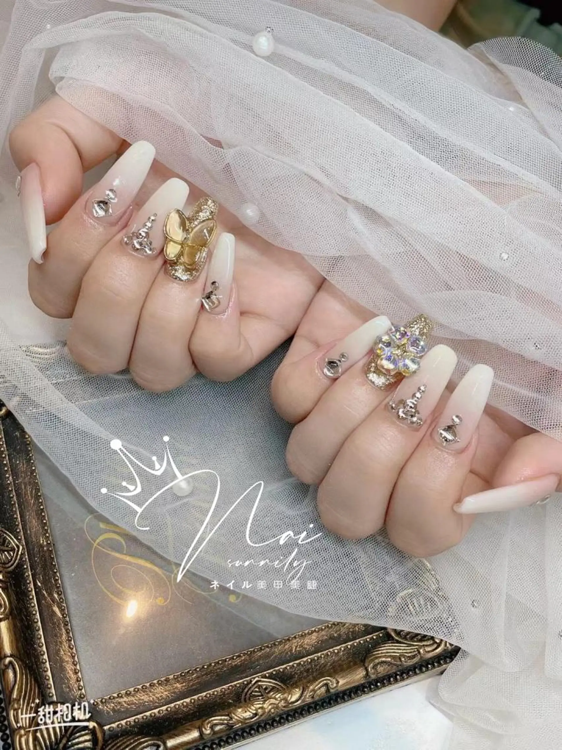 ネイル 長さだし専門店 M2　rikaのネイルデザイン