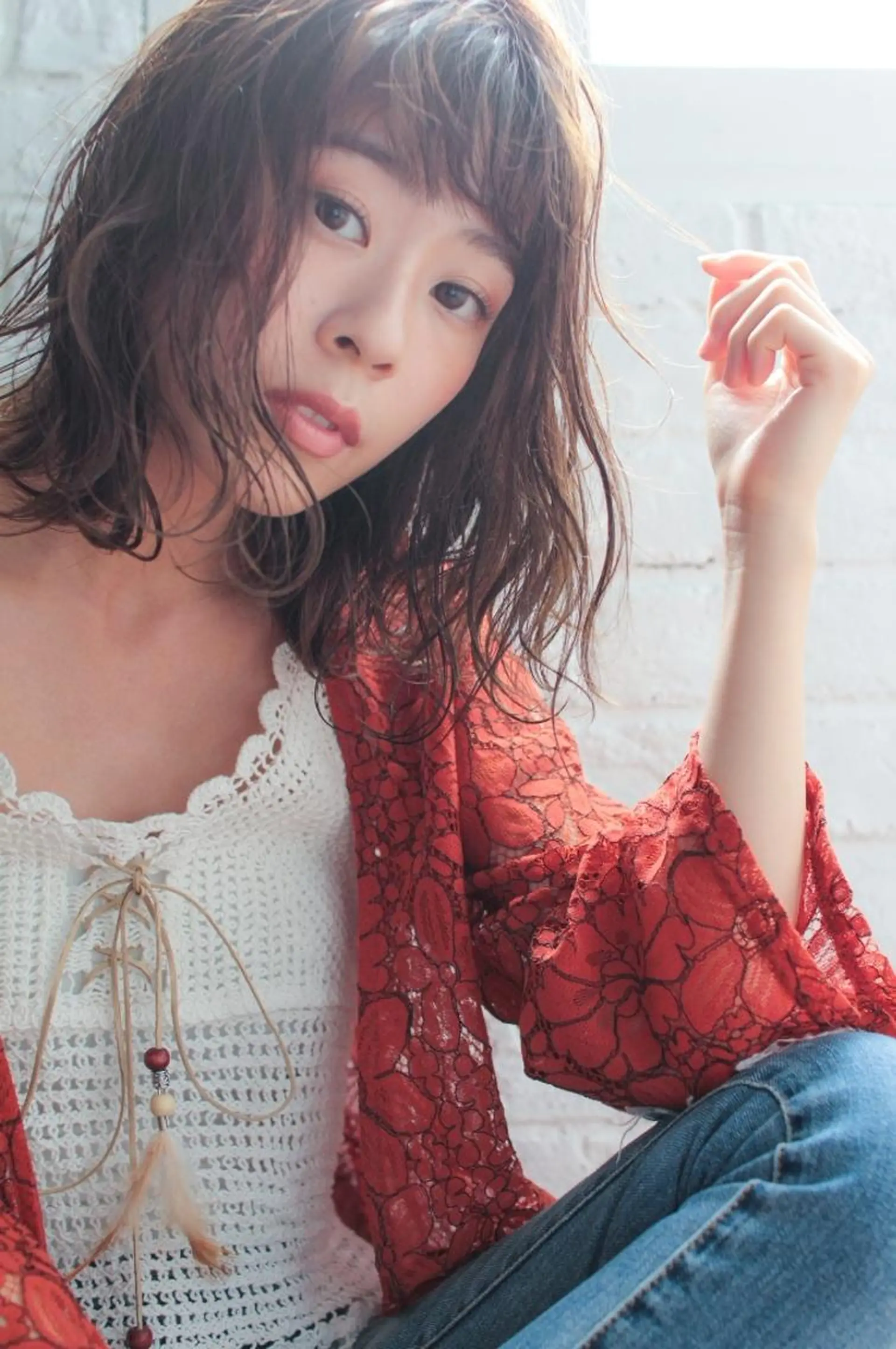 ミディアム Ash 店長　山下達也のヘアスタイル