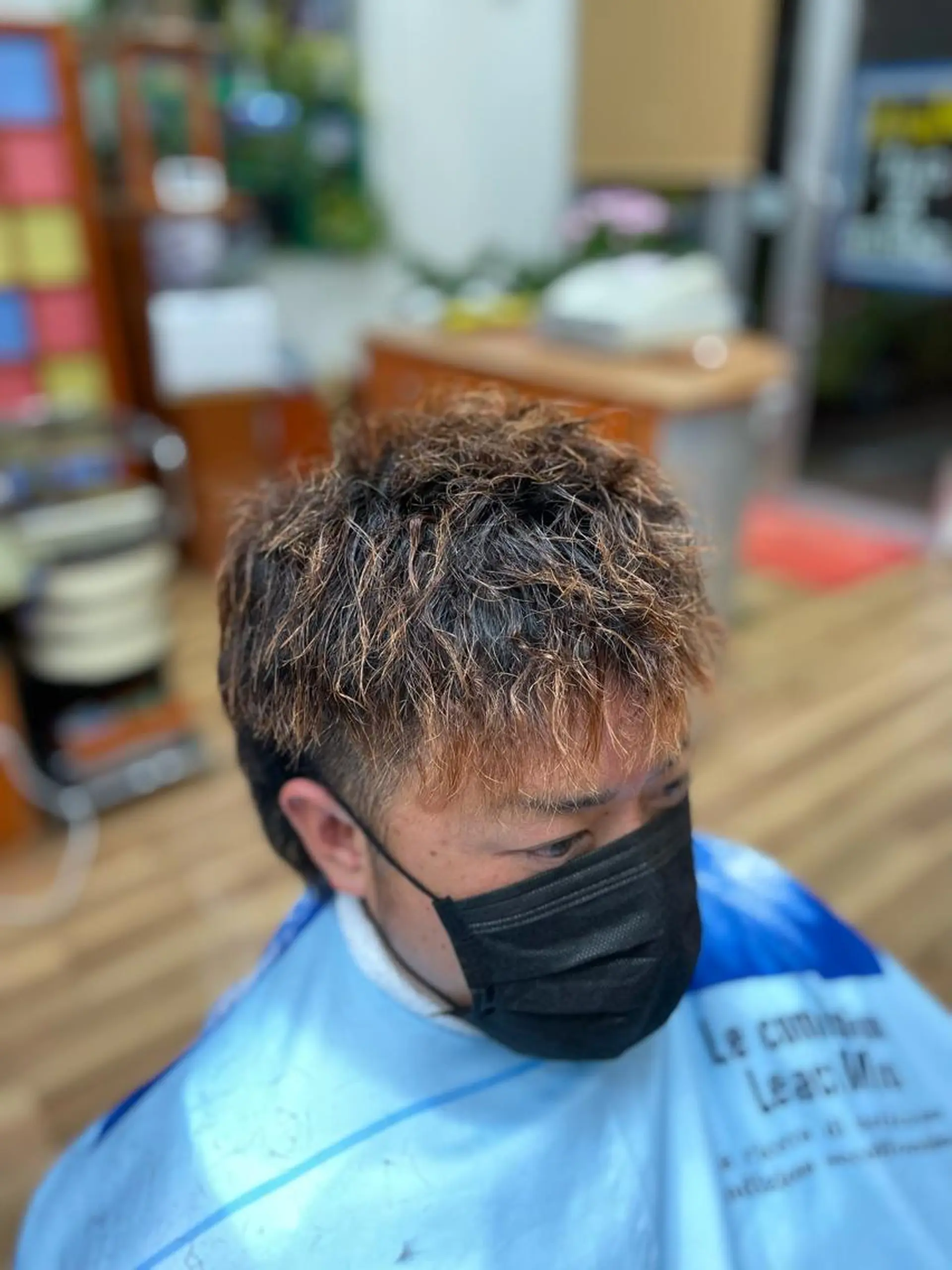 パーマ メンズ メンズパーマ メンズツイストパーマ ツイストパーマ 髪ingヨシムラ所属・吉村 拓也のヘアスタイル