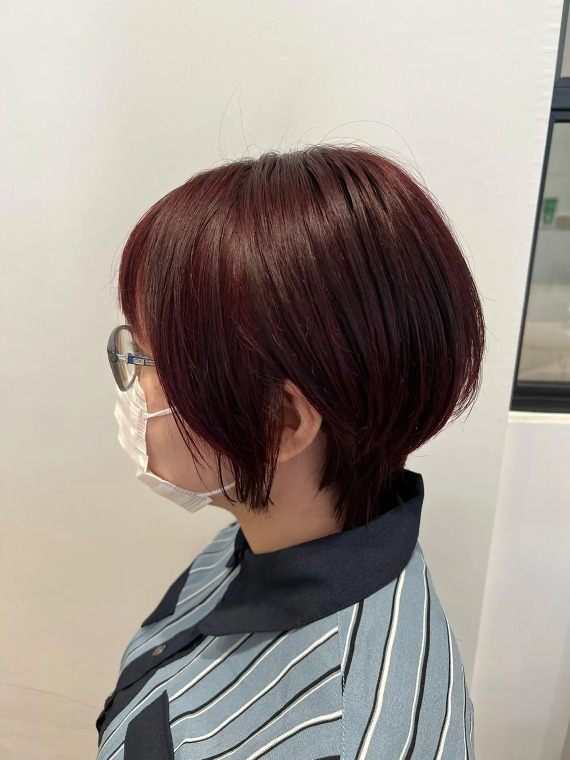 ショート ショートヘア 似合わせ/ブリーチ カラー.岡田友仁のヘアスタイル