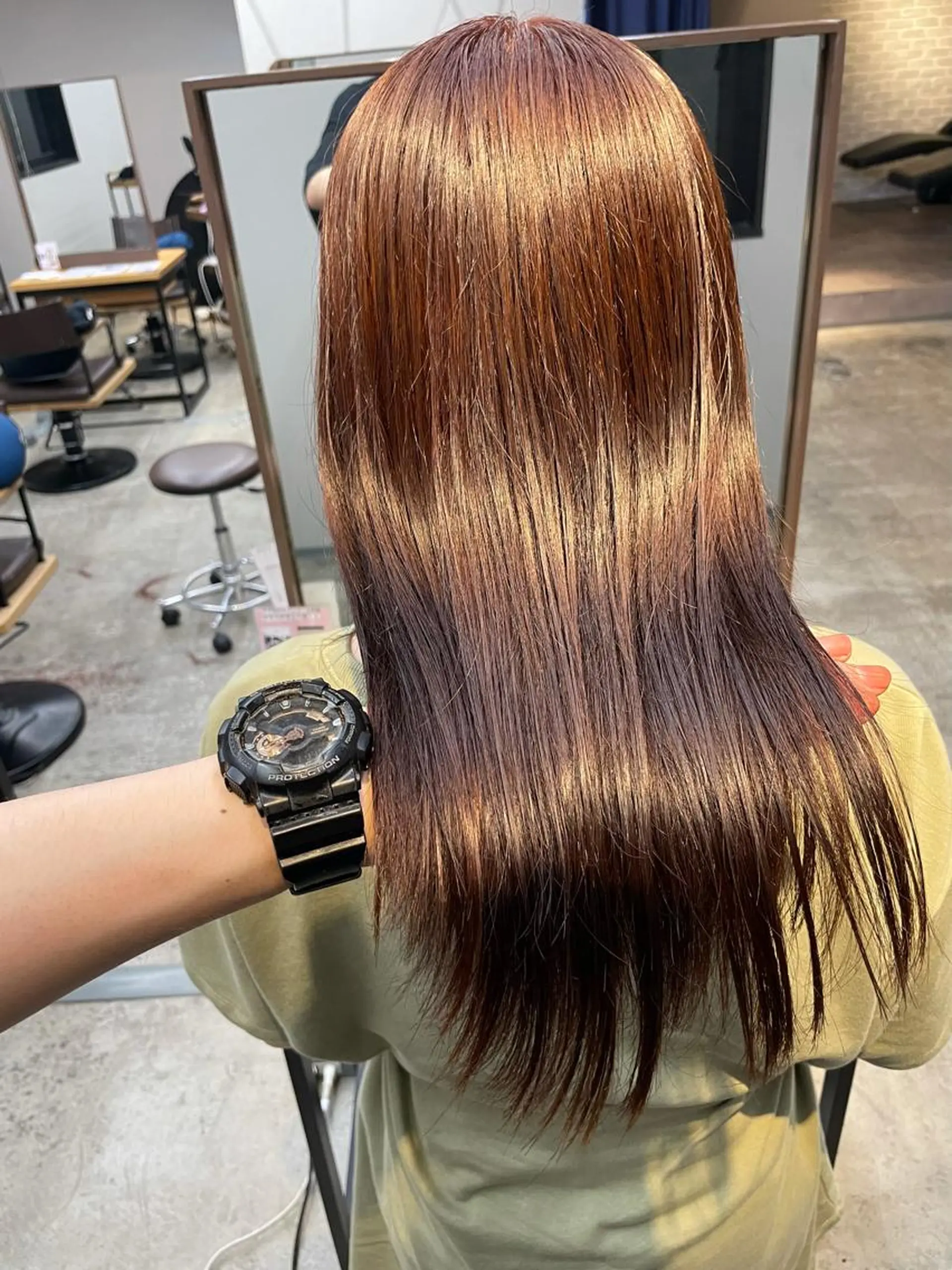 ロング バレイヤージュモデル 小林匠❤️‍🔥のヘアスタイル