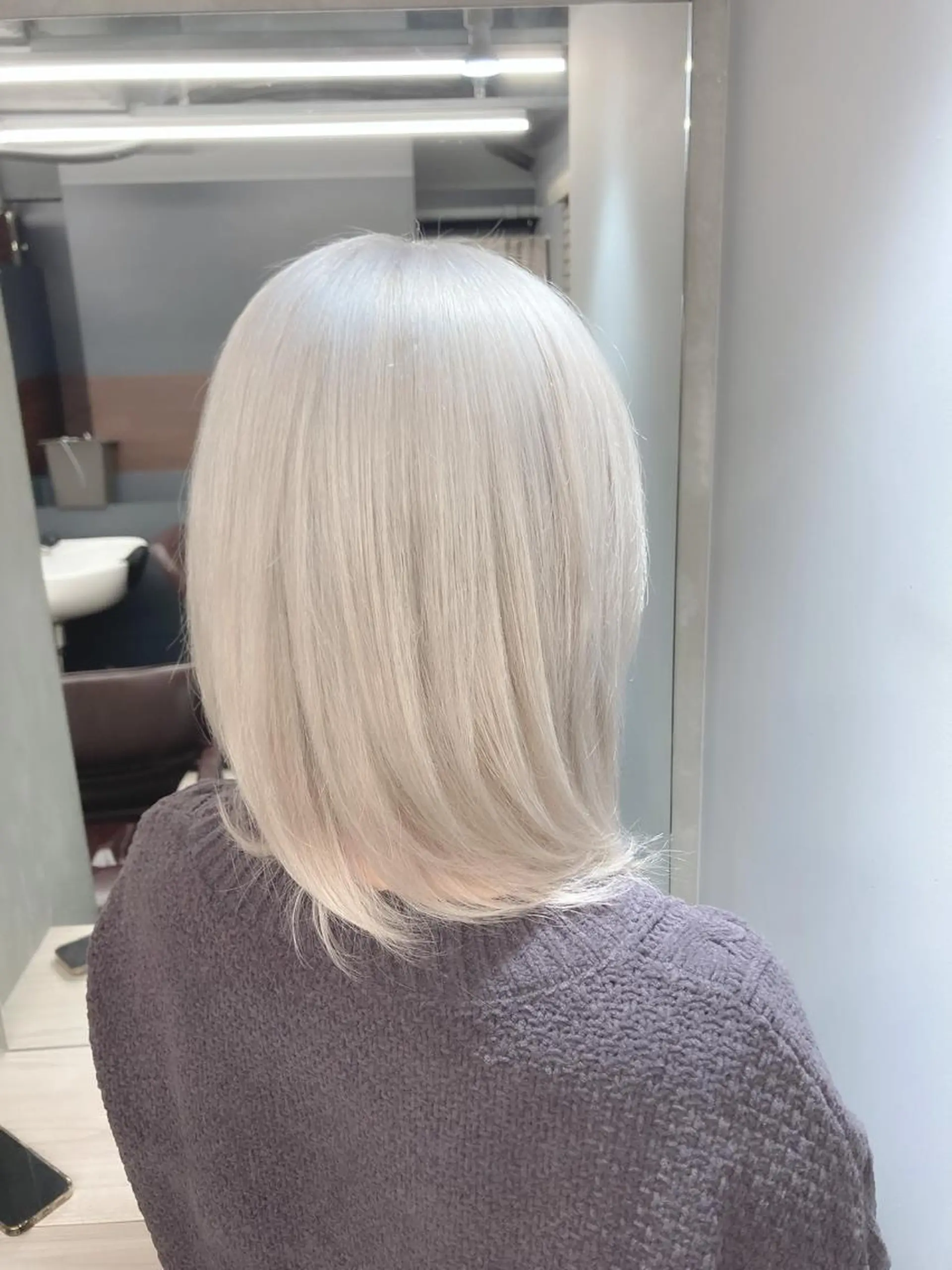 ミディアム カラー 🏆ハッシュカット× 髪質改善🏆カイトのヘアスタイル