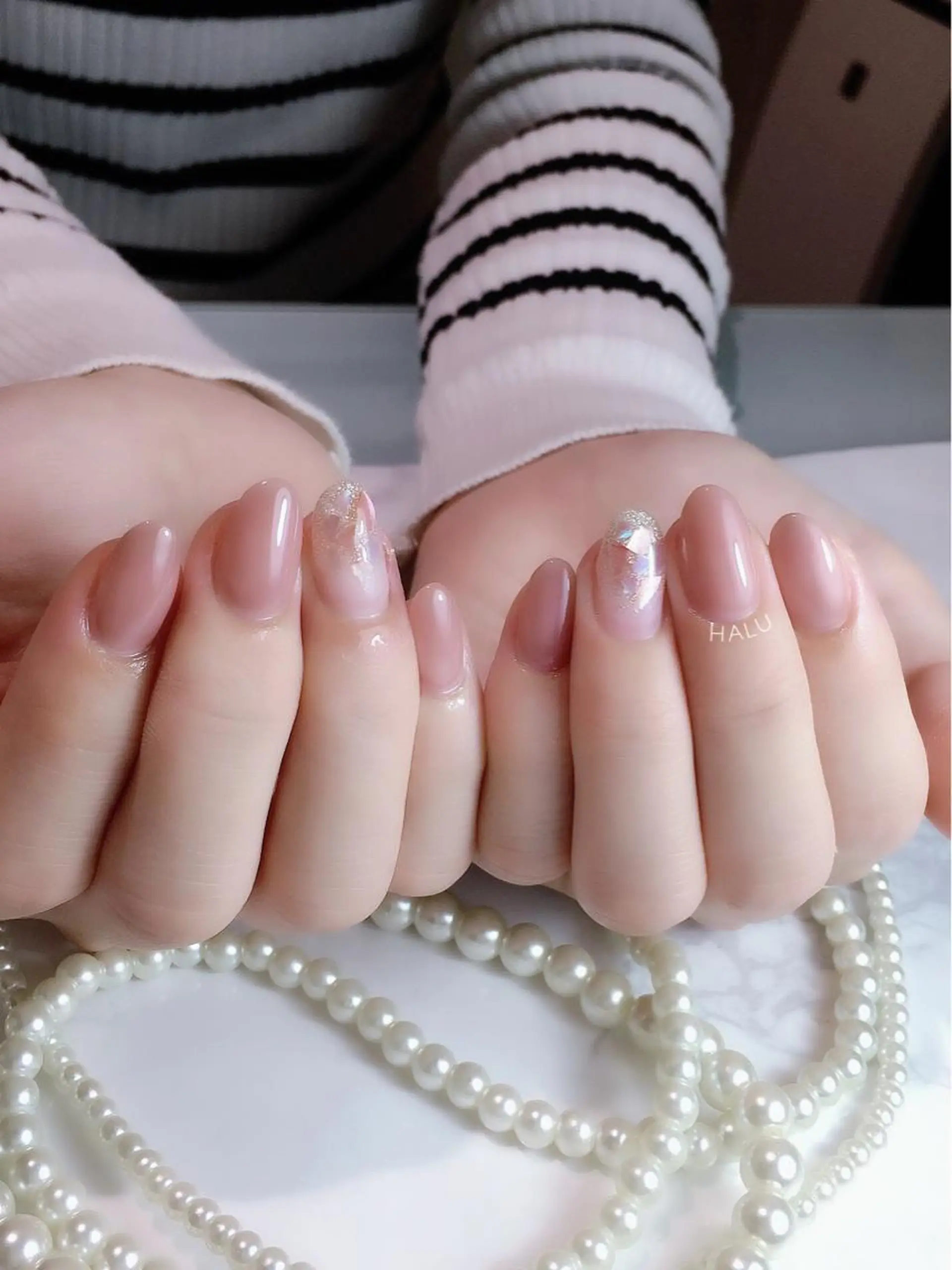 ネイル ピンク HALU ハルのネイルデザイン