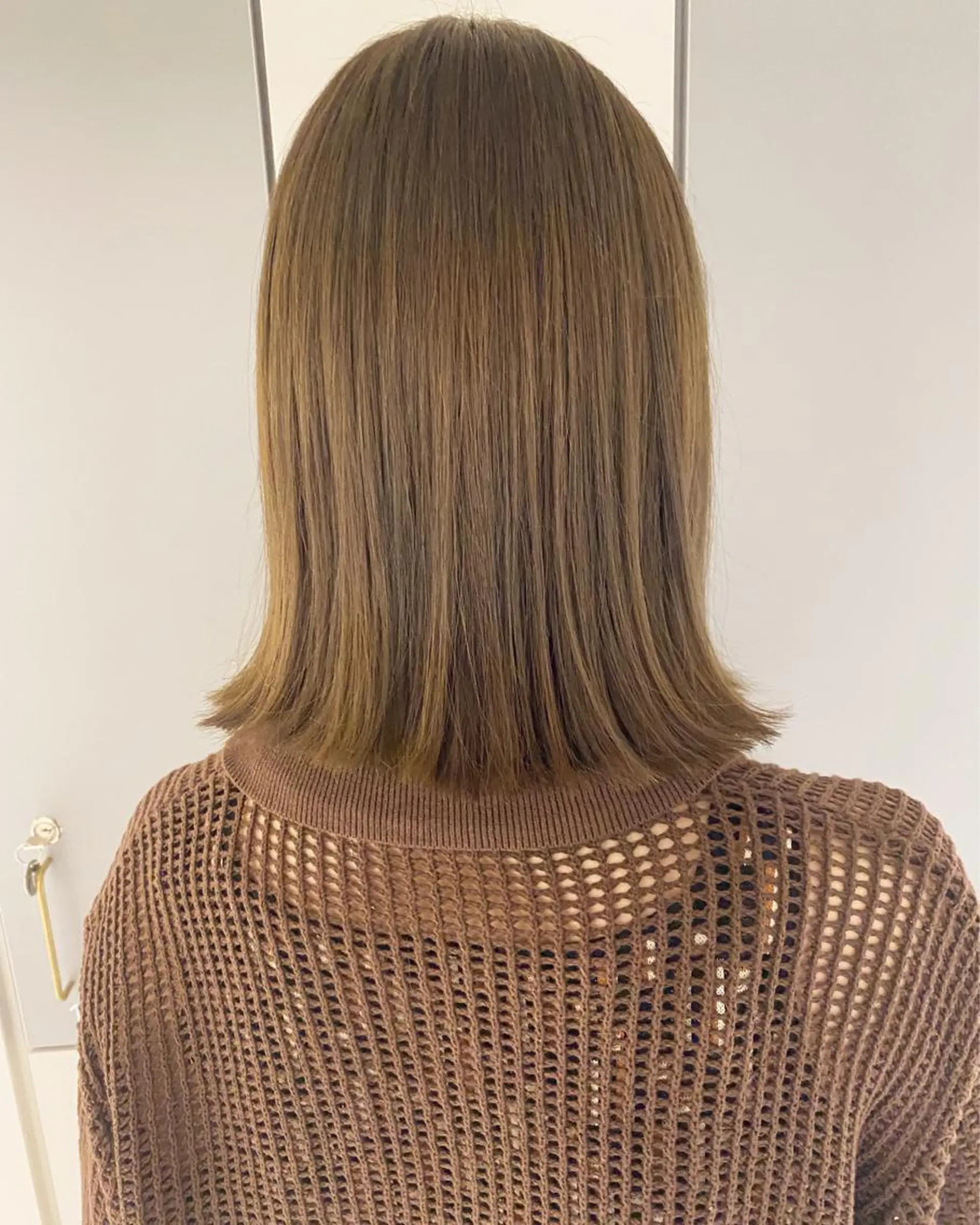 ミディアム カラー 髪質改善 トリートメント ヘアカラー トリートメント LOVESTOIKE 堂本のヘアスタイル