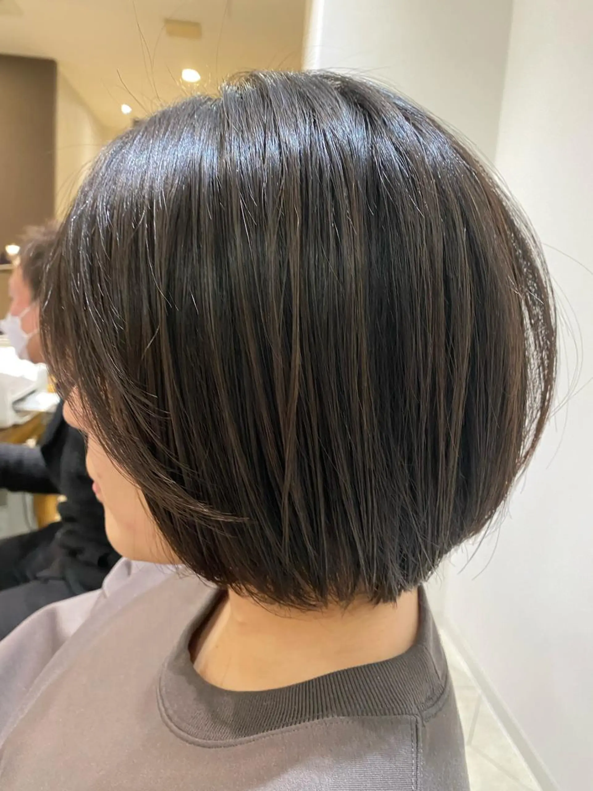 ショート ボブ 大倉 未波のヘアスタイル