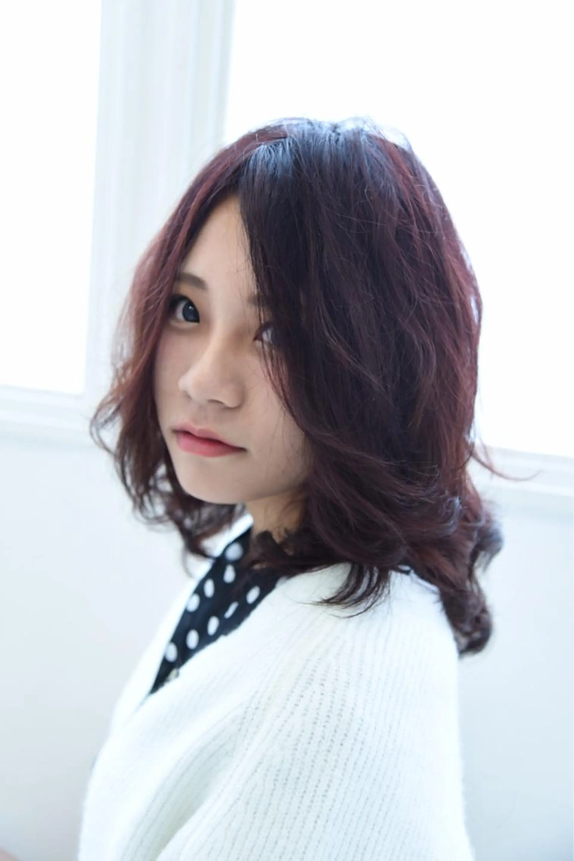 ミディアム カラー Agu  hair rupia 金沢店所属・金沢美容室/ 艶髪/夜営業/JINのヘアスタイル