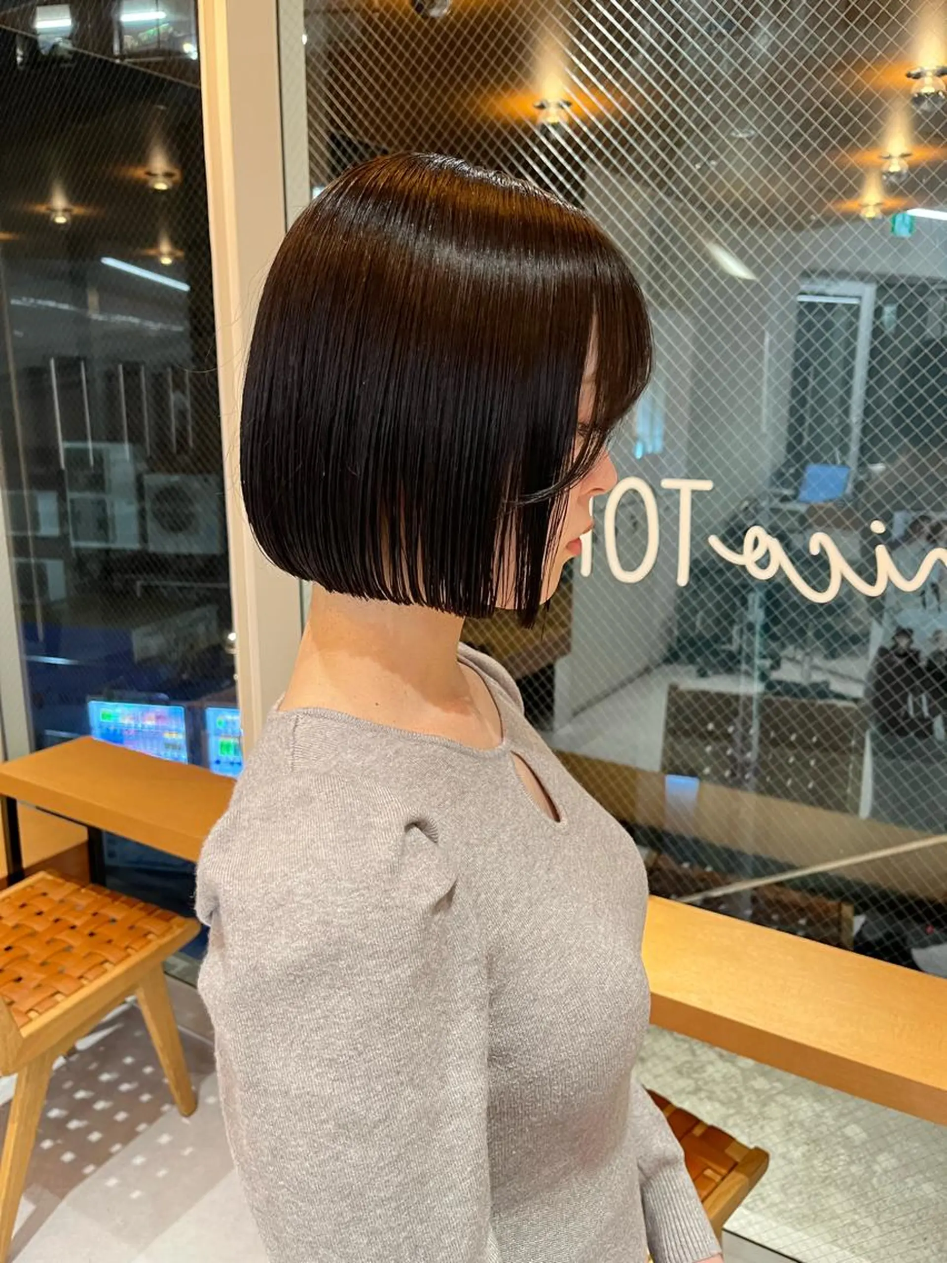 ミディアム 韓国ボブ＆顔まわり レイヤー♡TOMOEのヘアスタイル