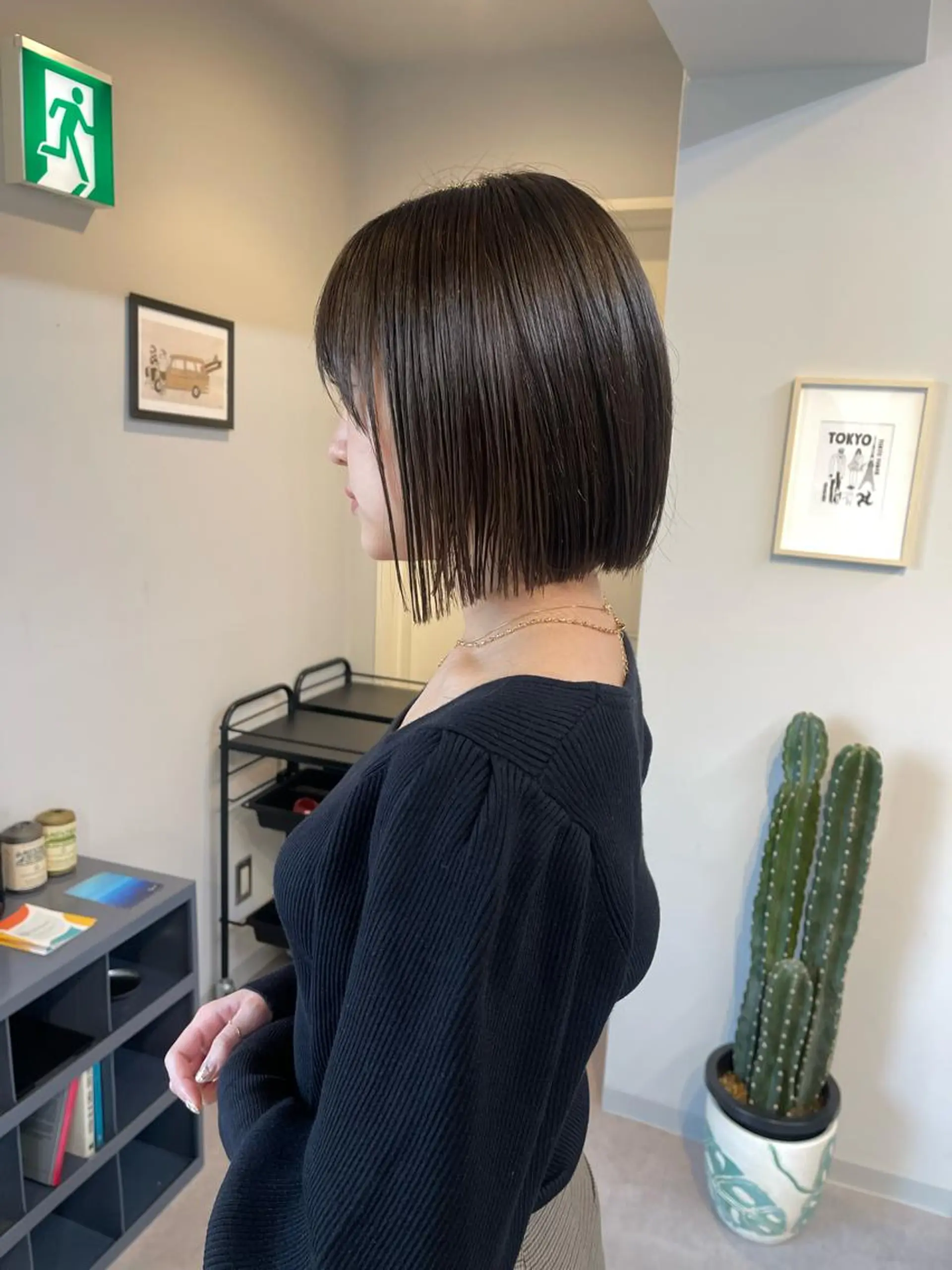 ショート カラー グレージュ オリーブグレージュ オリーブグレー ボブ カット ヘアカラー トリートメント MEY HAIR / CURLYS所属・丁寧なカウンセリング 🌿KENTA🌿のヘアスタイル