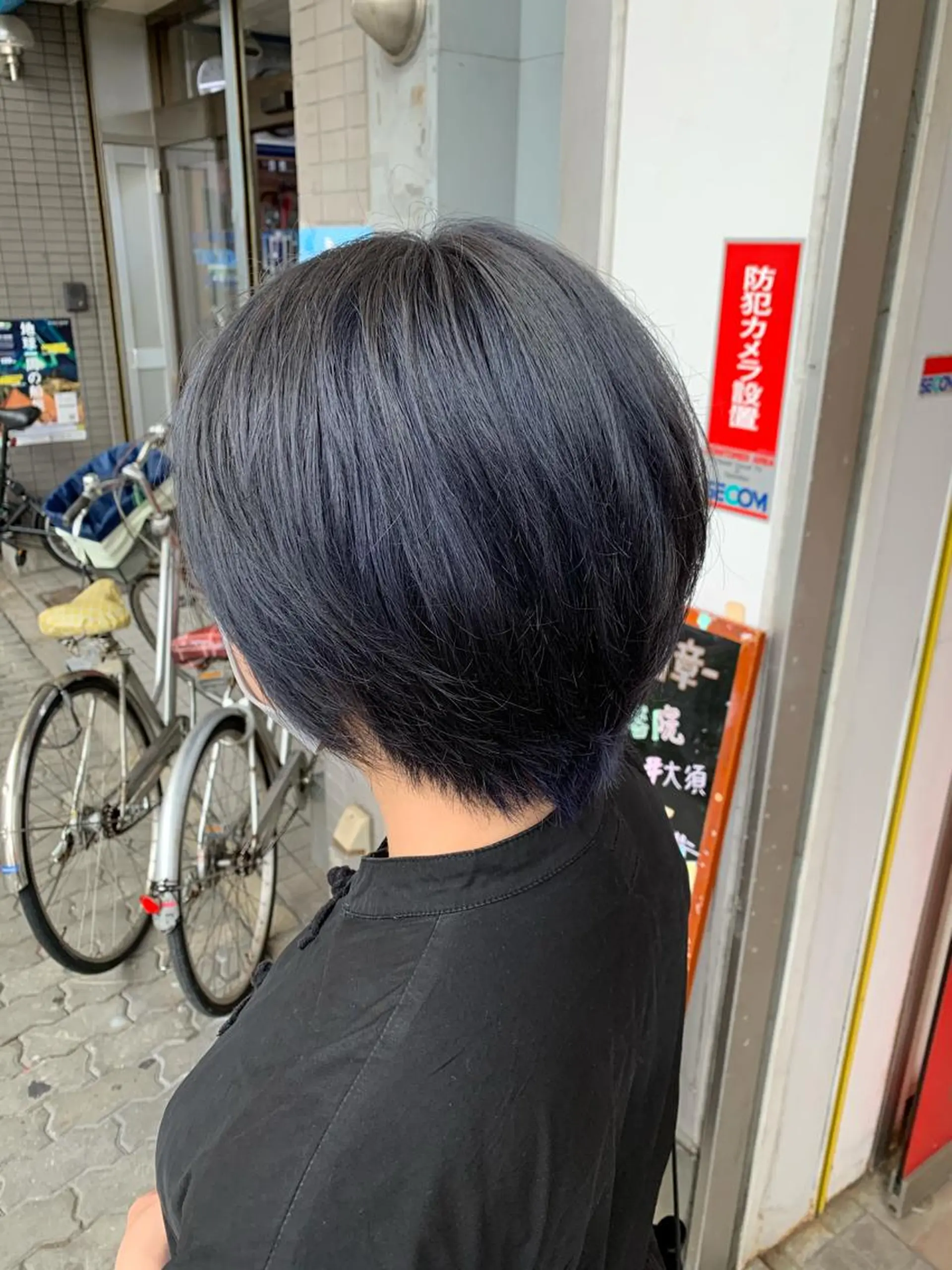 ミディアム ヘアカラー たけい ゆうきのヘアスタイル