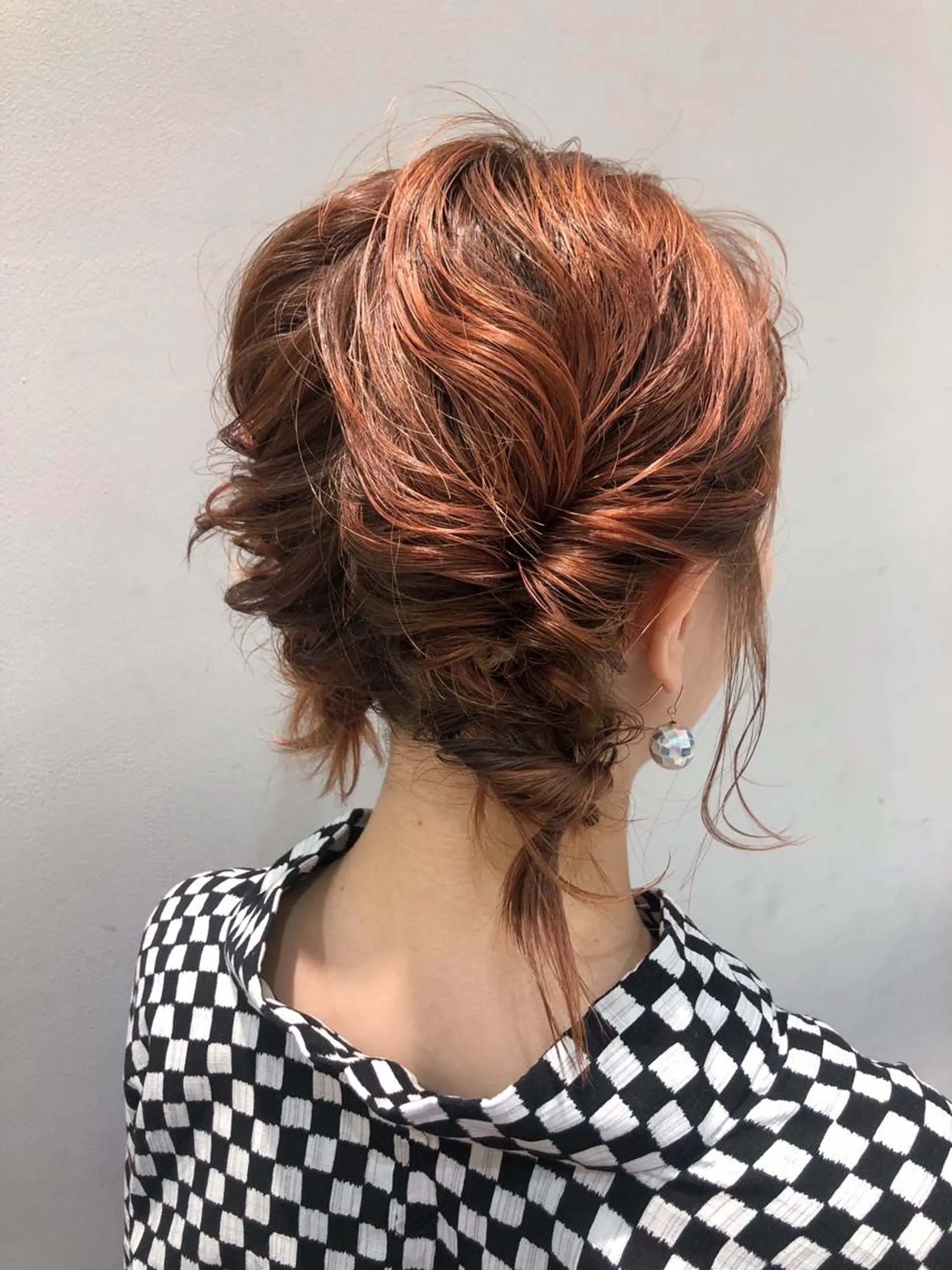 ミディアム ヘアアレンジ 浴衣 韓国ヘア🇰🇷 トヨキトキコのヘアスタイル