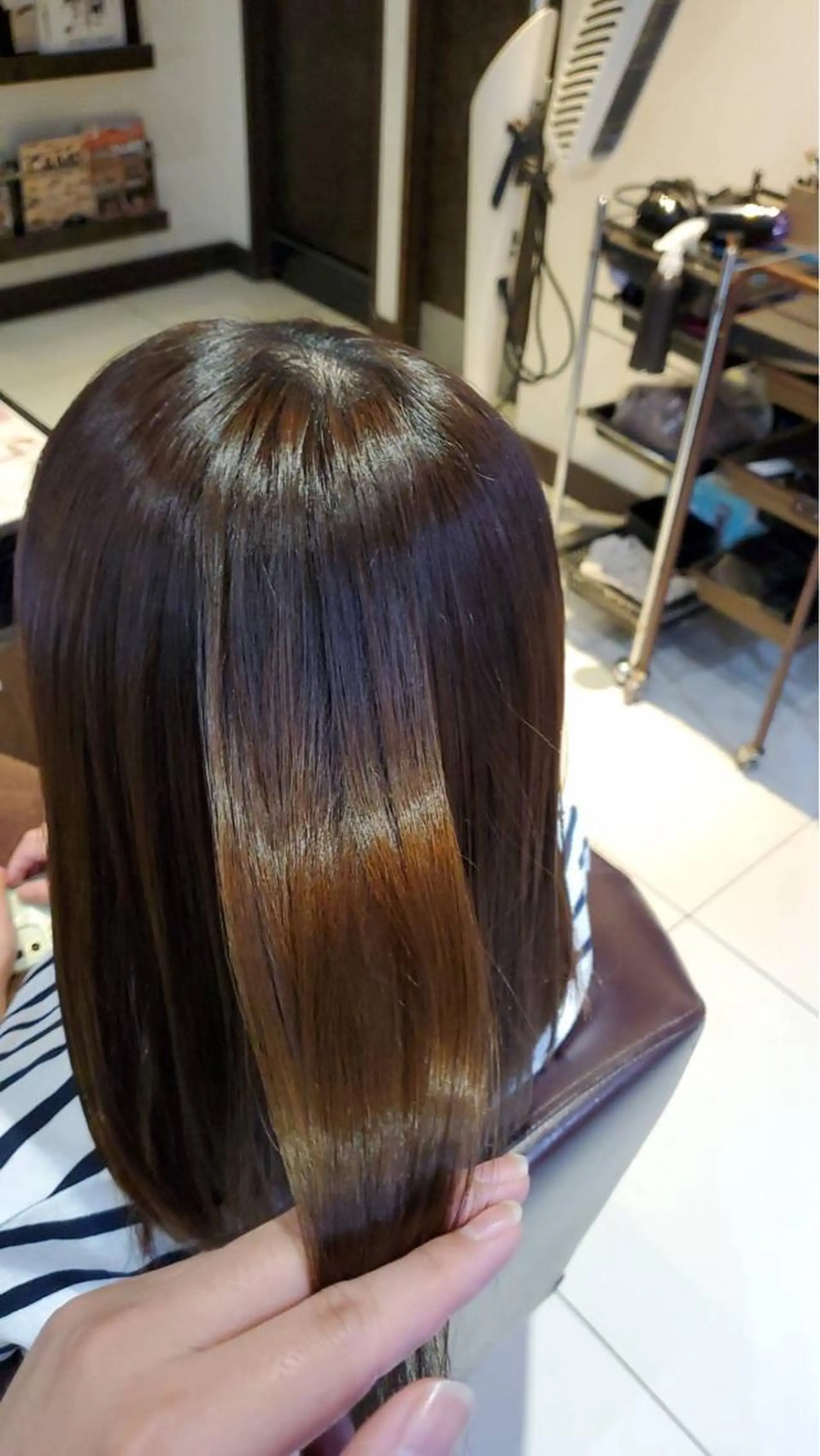 カラー トリートメント La ciel両国 岩船のヘアスタイル