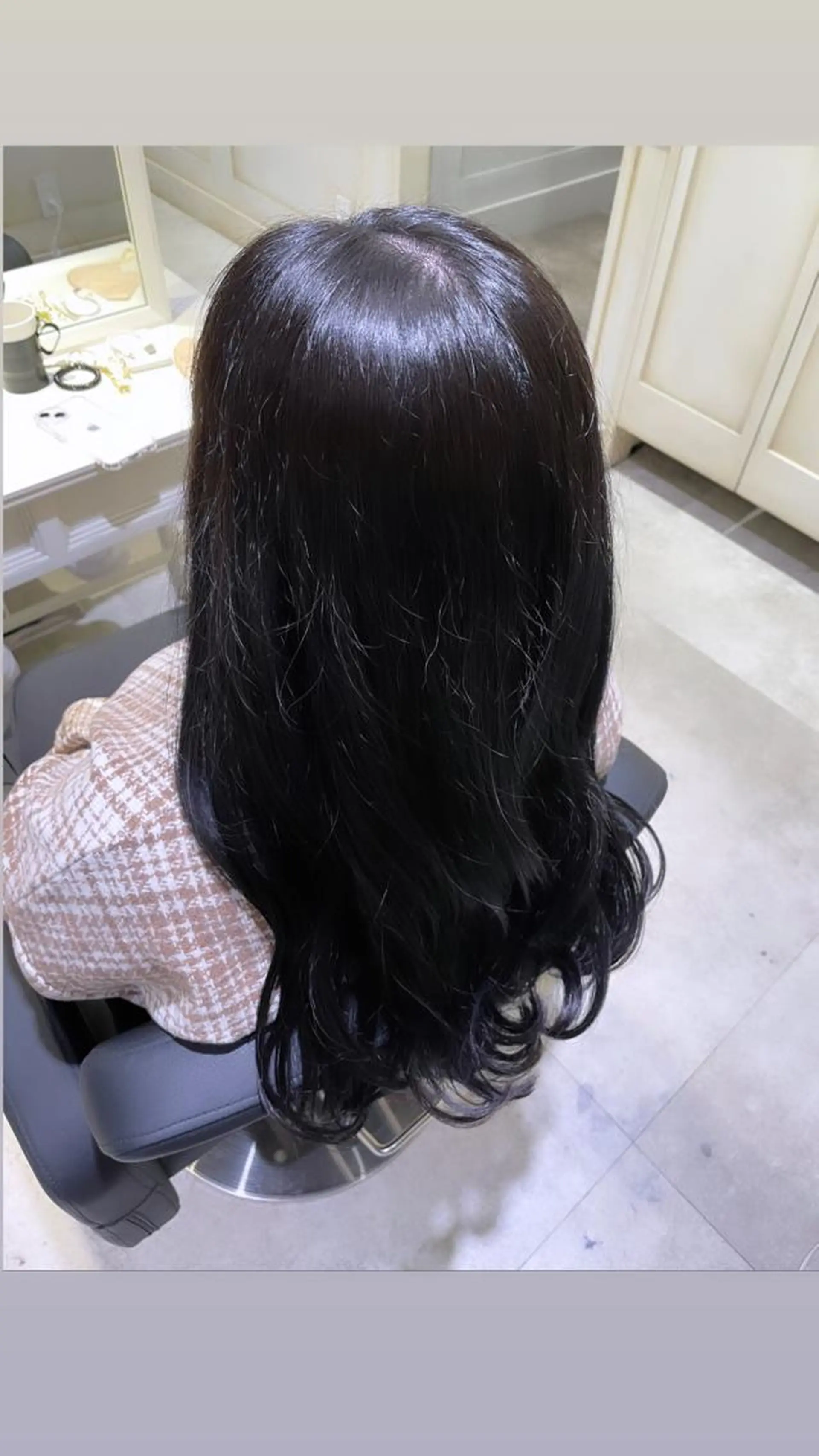 ロング カラー 韓国風ヘア 🌷ピンク/韓国風 暖色カラー ゆい🌷のヘアスタイル