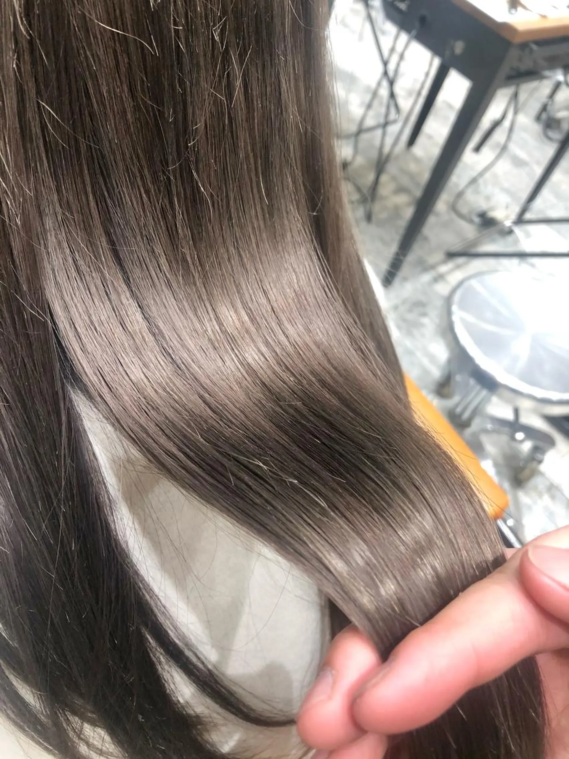 カラー 新宿✨顔周りカット 韓国ヘア/坂本亜裟海のヘアスタイル