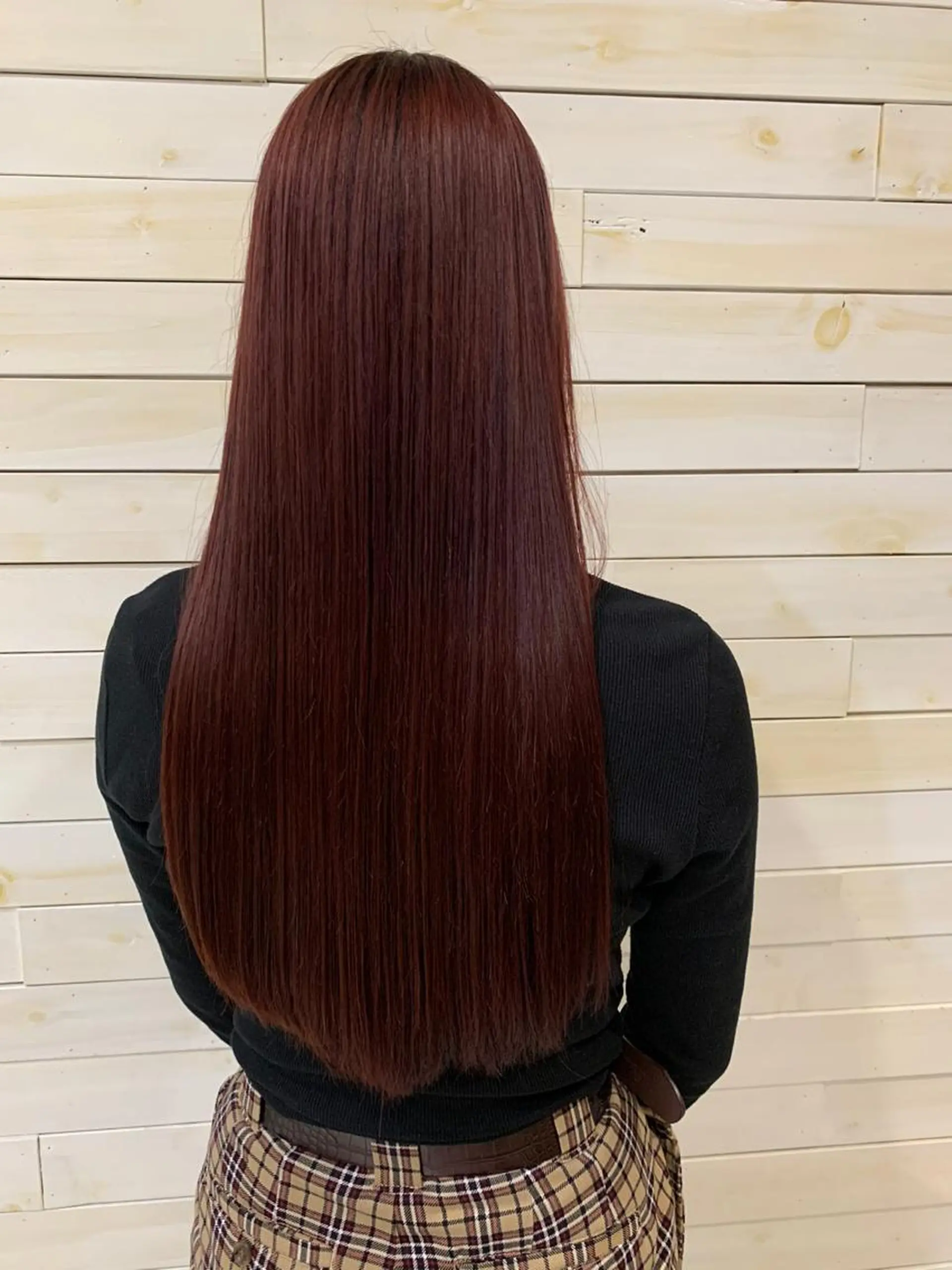 カラー 韓国カラー／エクステ 松戸梨杏のヘアスタイル