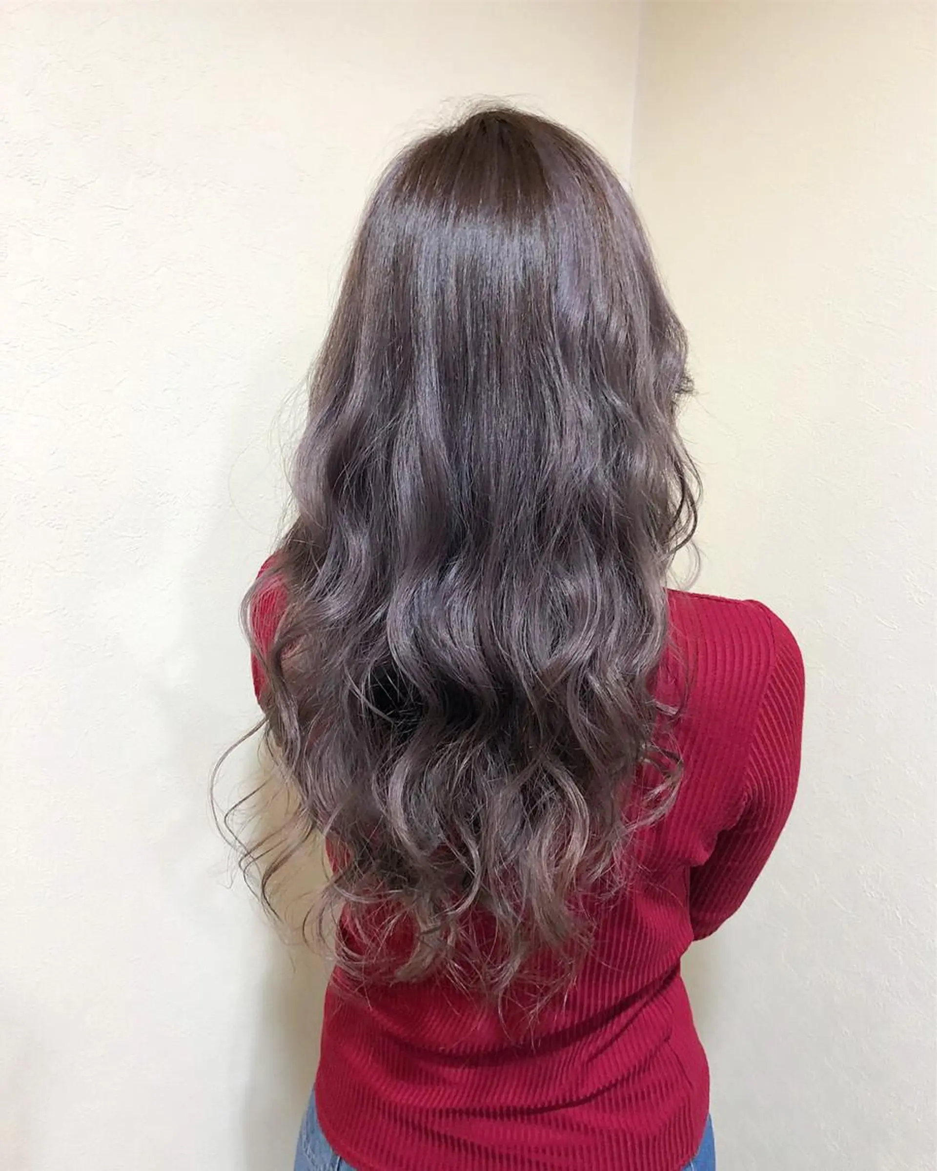 ロング アッシュ ヤマグチ ヒカルのヘアスタイル