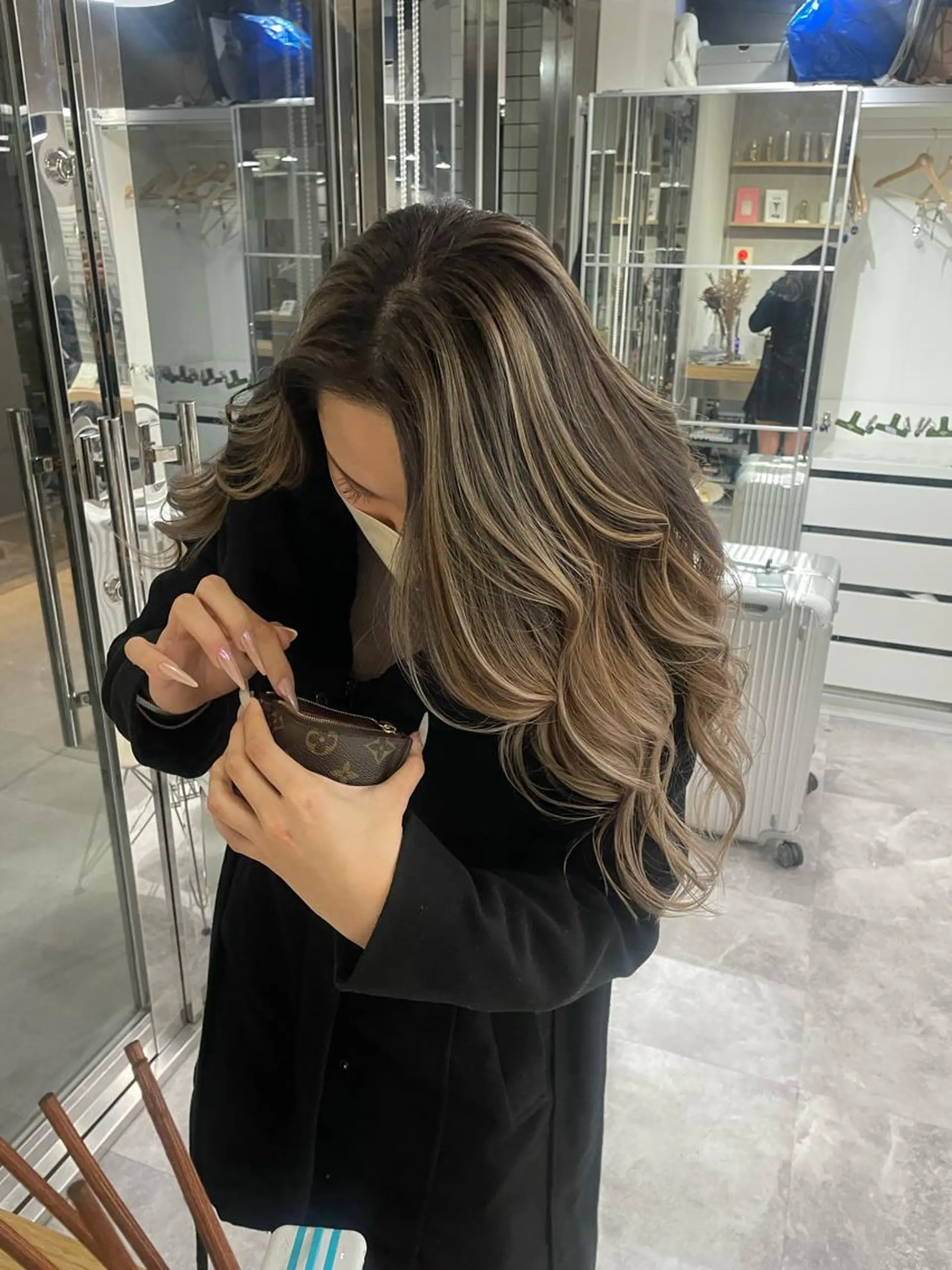 ロング レイヤーカット REDEAL SHIBUYA所属・maya/レイヤー カット/ミインパーマのヘアスタイル