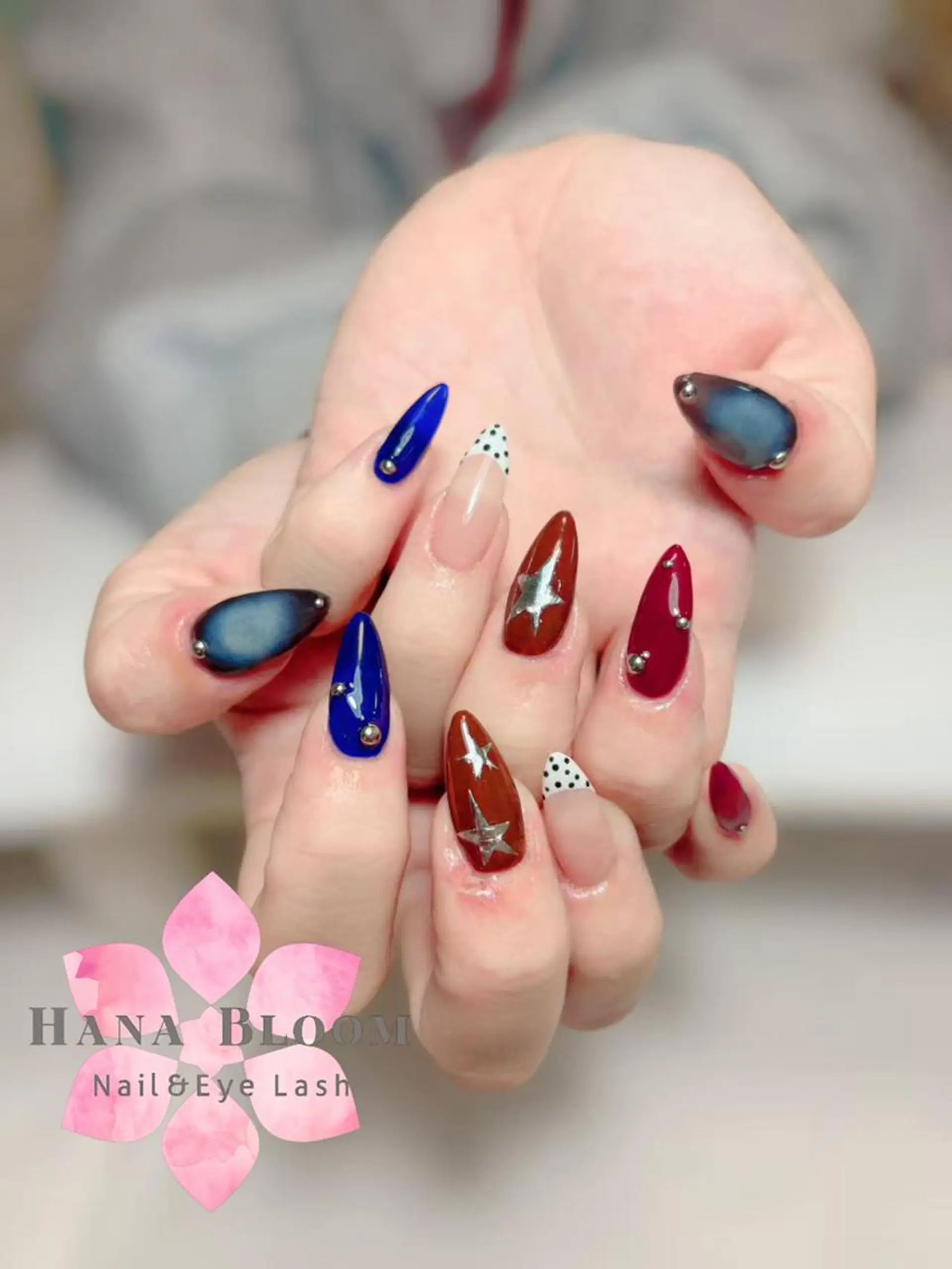 ネイル 長さ出し ジェルネイル 持ち込み パラジェル ワンホンネイル ハンドネイル ハンドケア Hana Bloom Nail Salonのネイルデザイン