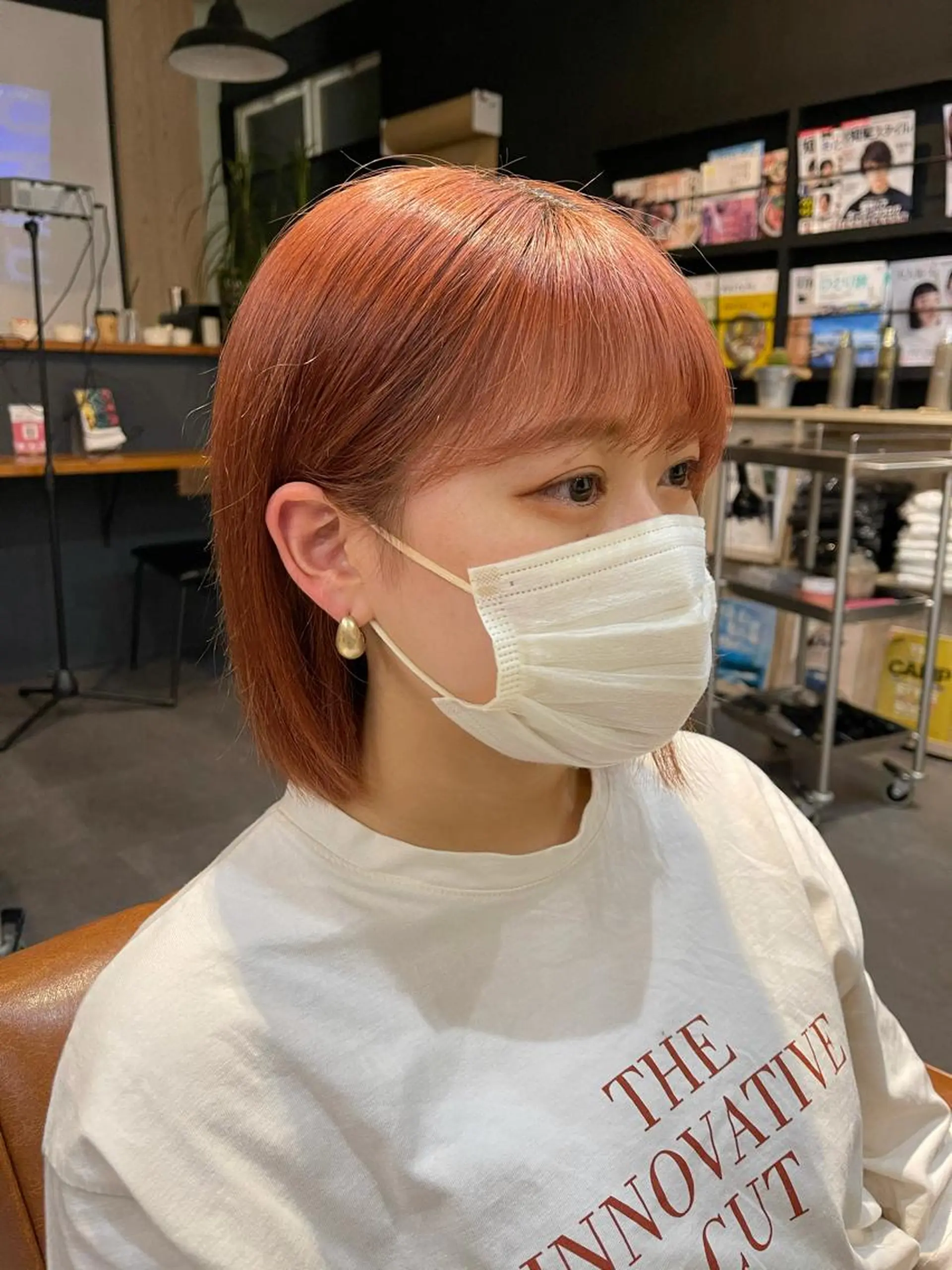 ショート カラー 韓国レイヤー髪質改善 💫Tomoya💫のヘアスタイル