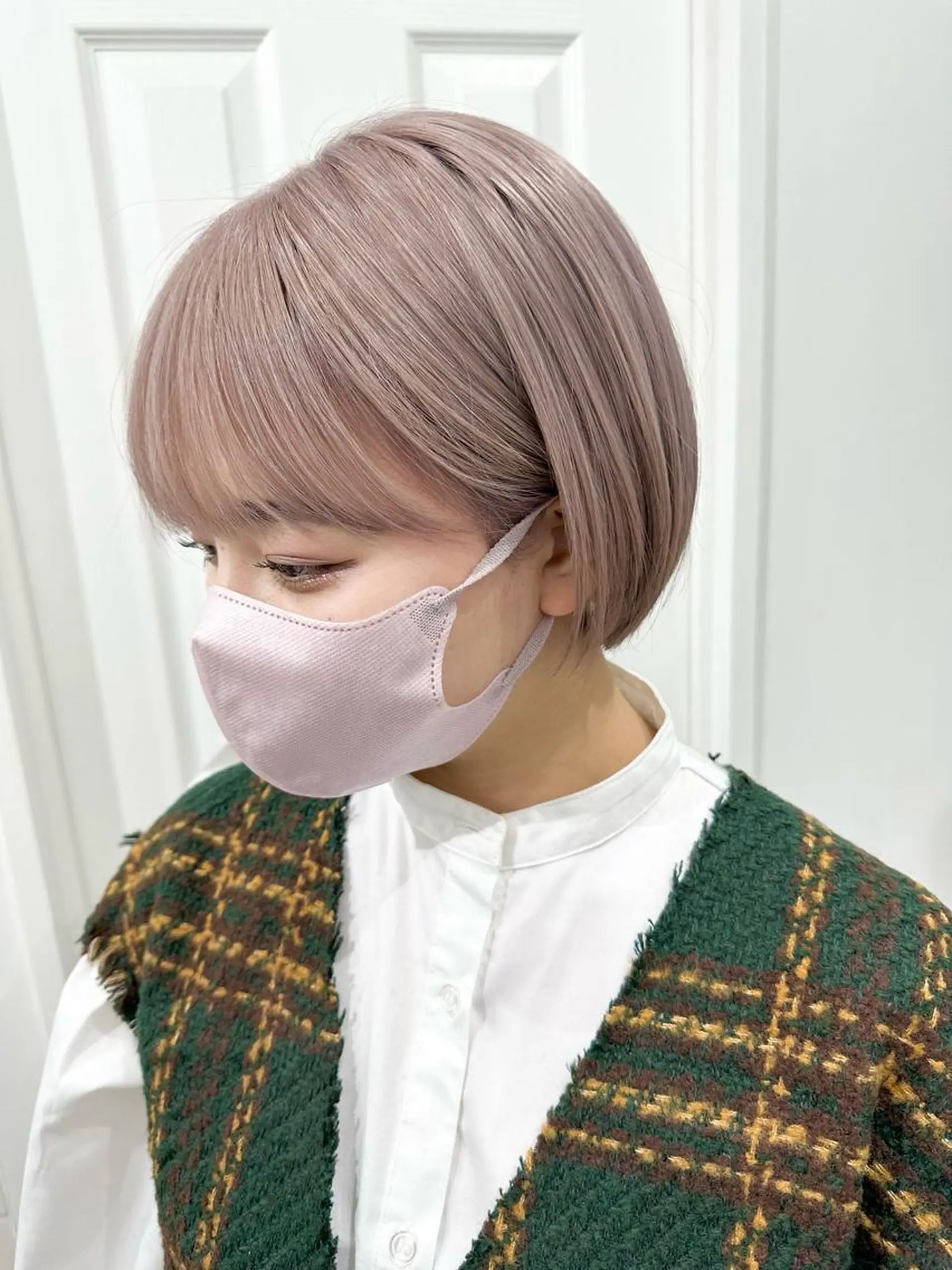 ショート ニシオカ タクヤのヘアスタイル