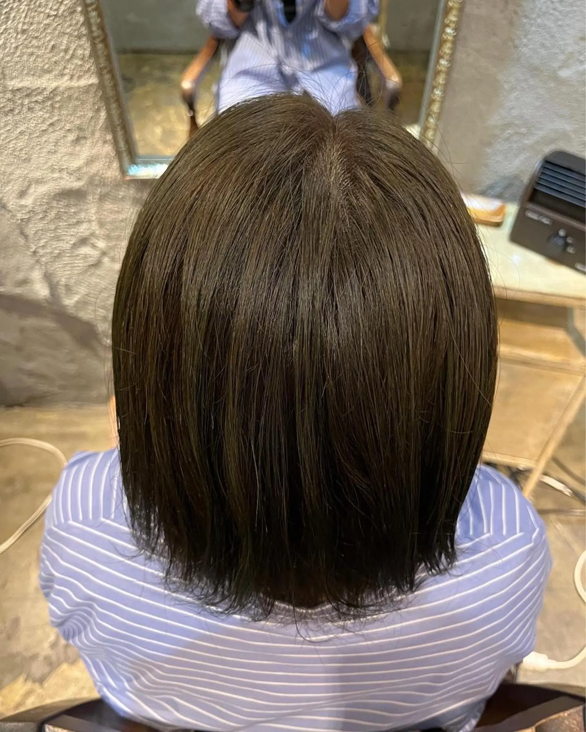 ミディアム カラー ナチュラルなヘア /ヨシダトモキのヘアスタイル